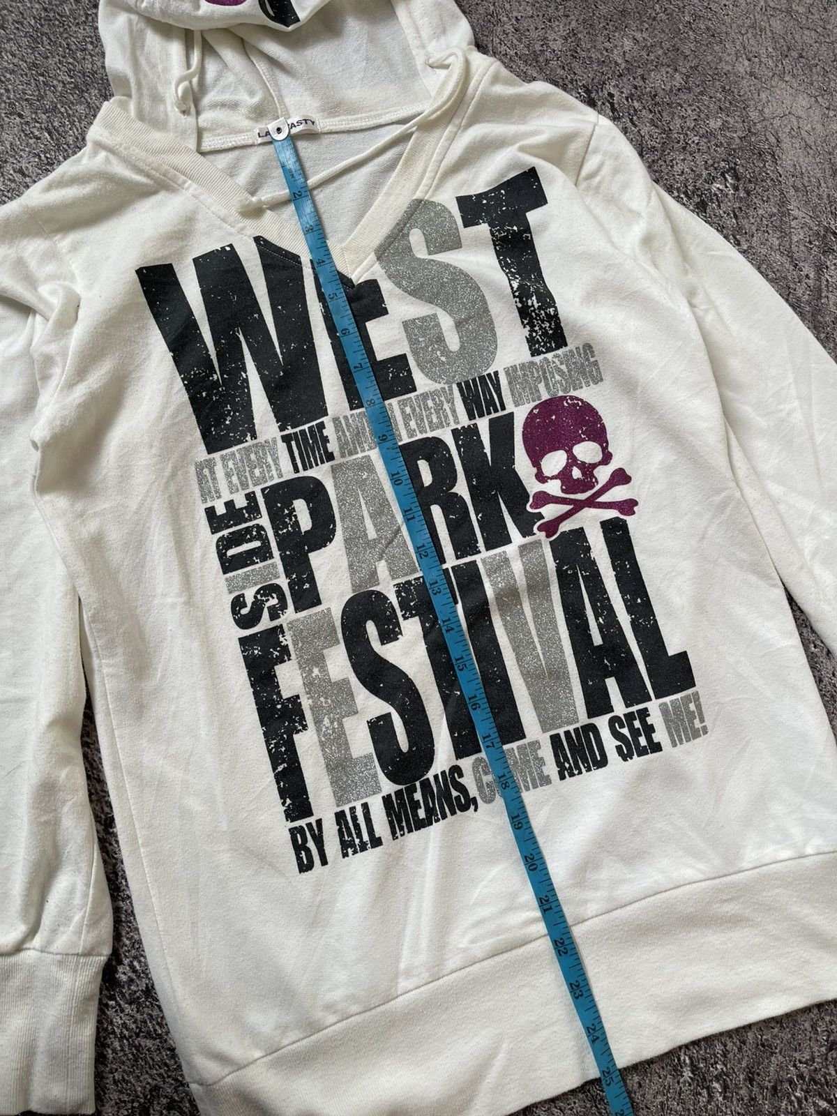 Japanese Brand Y2K Lalatasty skull ifsixwasnine hoodie Size US M / EU 48-50 / 2 - 7 Thumbnail