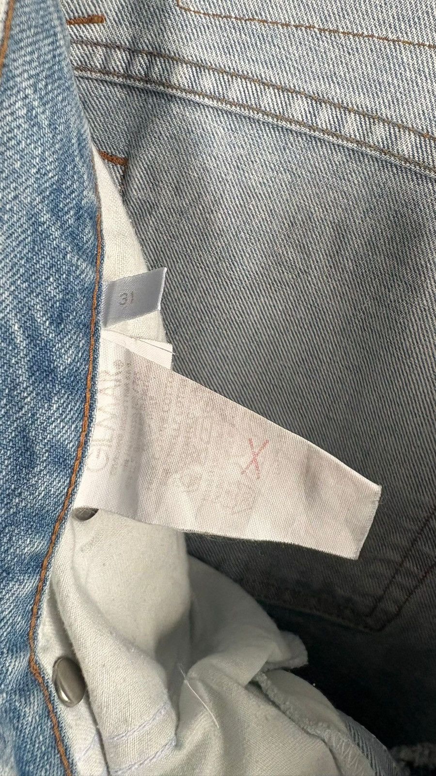 Iceberg [ARCHIVE] Iceberg Gilmar Embroidered Jeans - NWT - Size 31 Size 31" - 14 Thumbnail