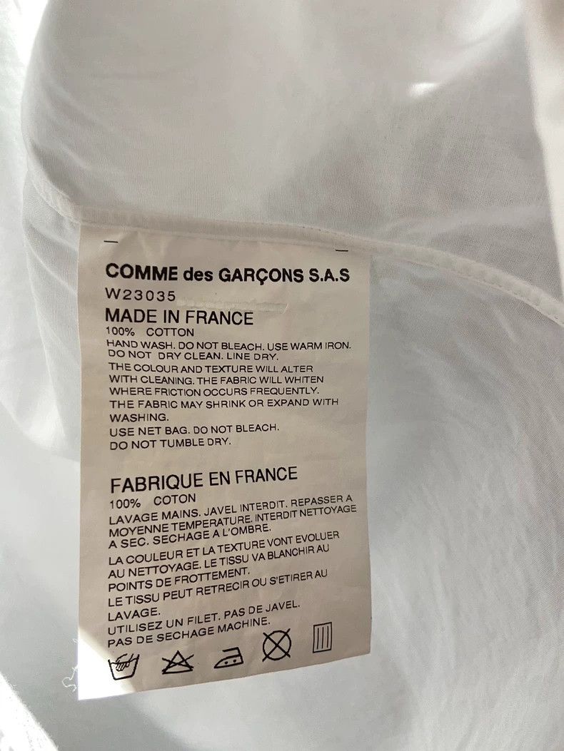Comme des Garcons Comme Des Garcons Long Sleeve Shirt with Geometric Pattern Size US S / EU 44-46 / 1 - 3 Thumbnail