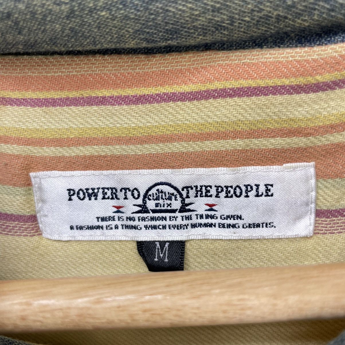 Japanese Brand 💥Vintage Power The People Vest Jacket Size US M / EU 48-50 / 2 - 7 Thumbnail