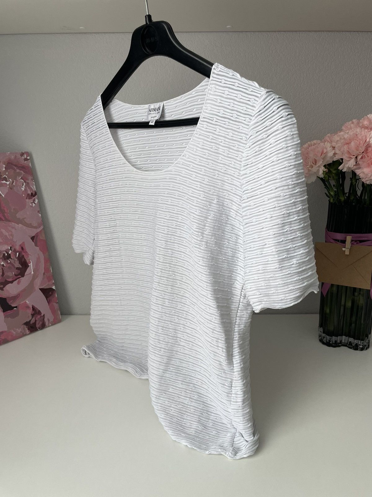 Armani × Armani Collezioni Armani Collezioni Italy Collection Female Long Sleeve Shirt Size S / US 4 / IT 40 - 5 Thumbnail