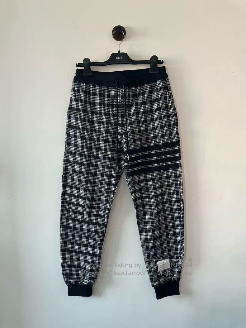 Thom Browne Thom Browne size 1 Plaid Sweatpants Size US 28 / EU 44 - 1 Thumbnail