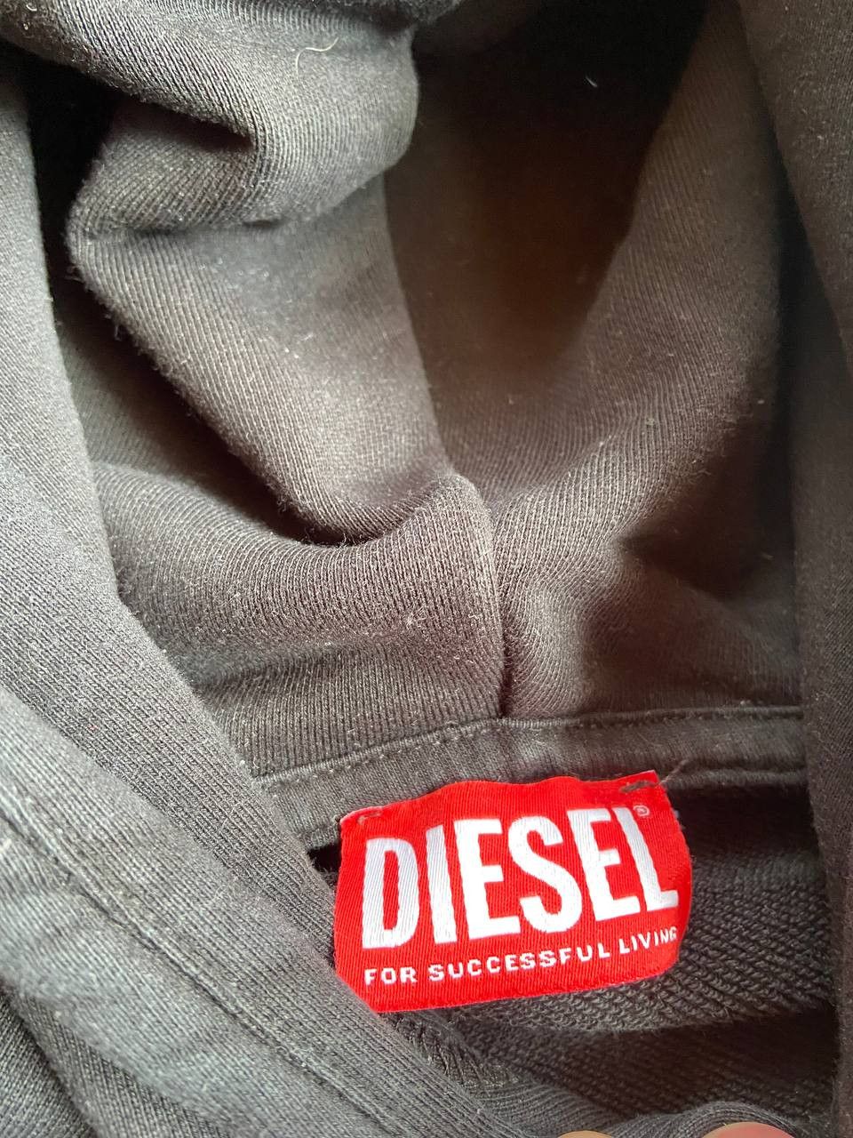 Diesel Diesel big print Y2K distressed hype hoodie Size US XL / EU 56 / 4 - 4 Thumbnail