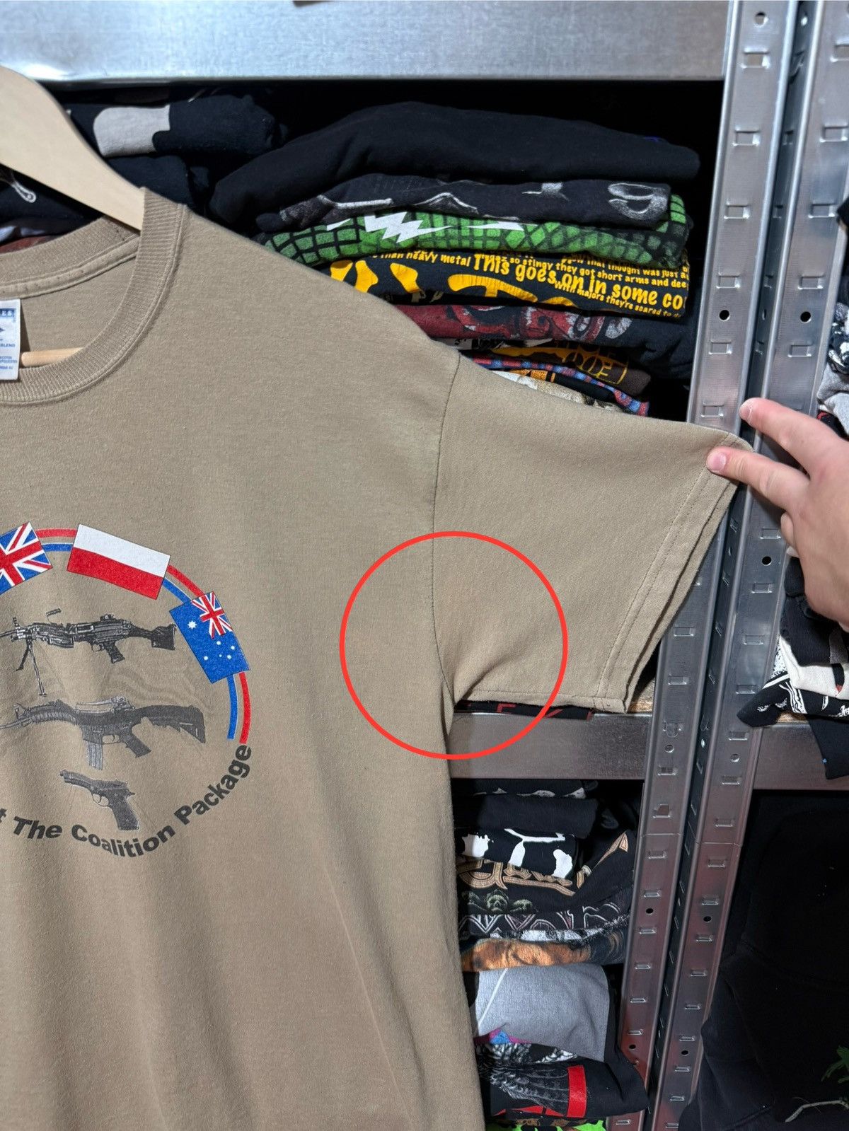 Other × Vintage I Shot The Coalition Package The Gun Store T-Shirt Y2K Hype Size US L / EU 52-54 / 3 - 7 Thumbnail