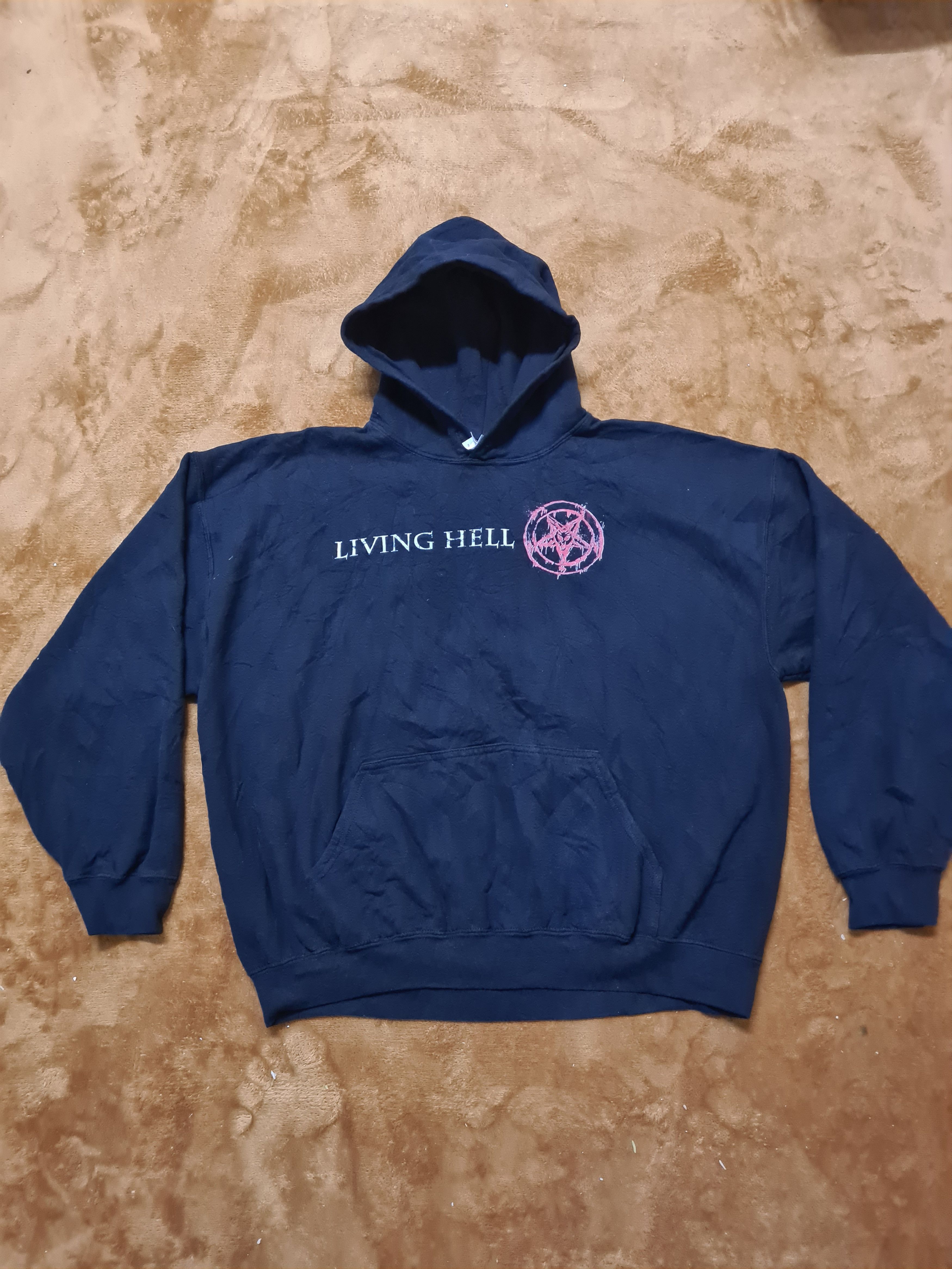 Band Tees × Vintage Vintage y2k metal band hoodie Size US XL / EU 56 / 4 - 2 Thumbnail