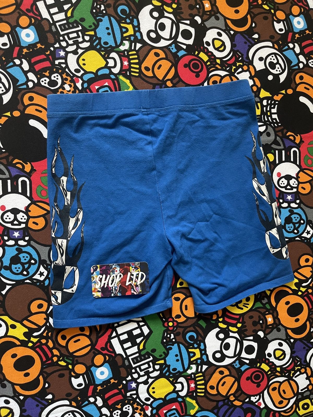 Chrome Hearts Chrome Hearts Women’s Blue Biker Shorts Size M / US 6-8 / IT 42-44 - 2 Thumbnail