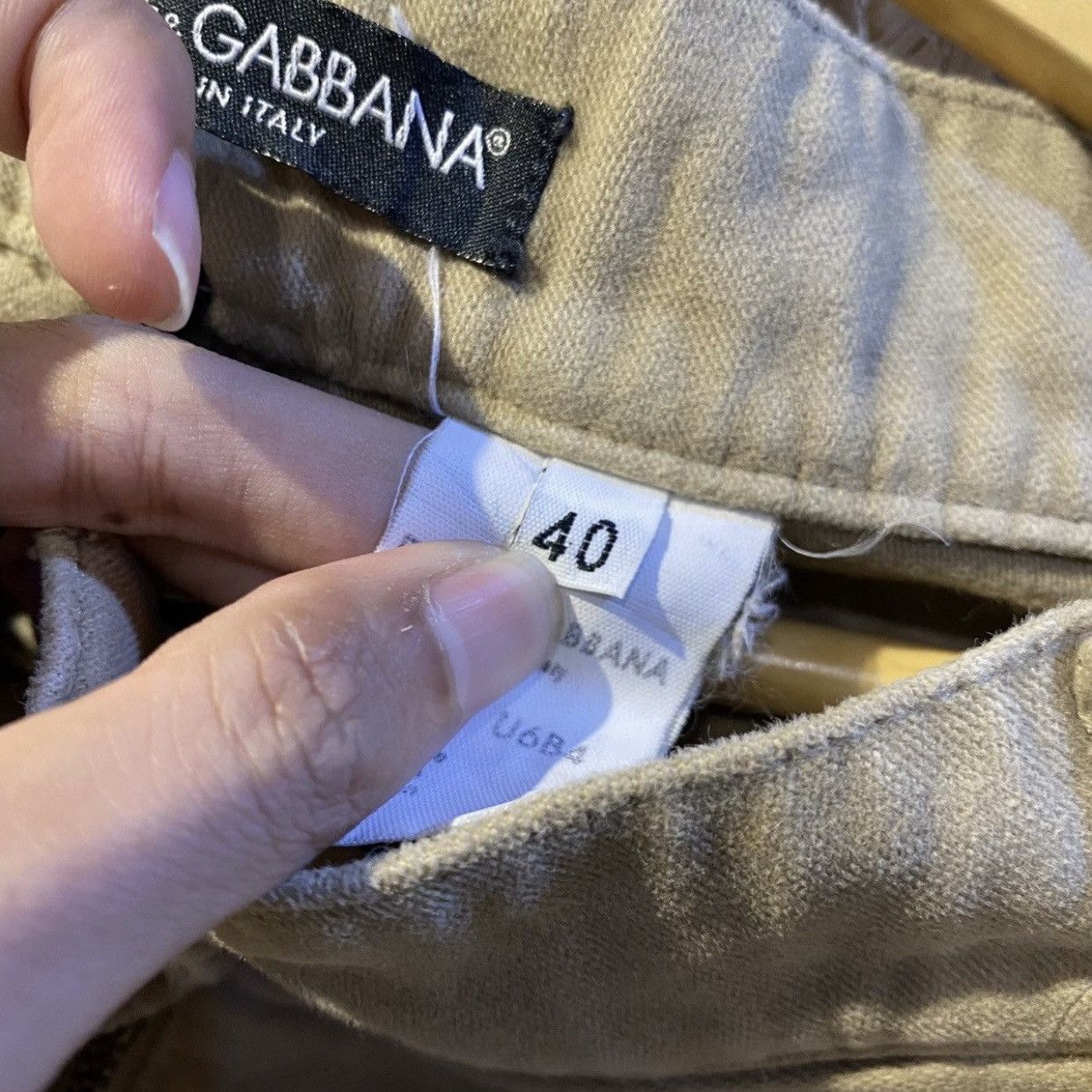 Dolce & Gabbana Vintage Dolce & Gabbana Straight Cut Casual Pants Size US 30 / EU 46 - 12 Thumbnail