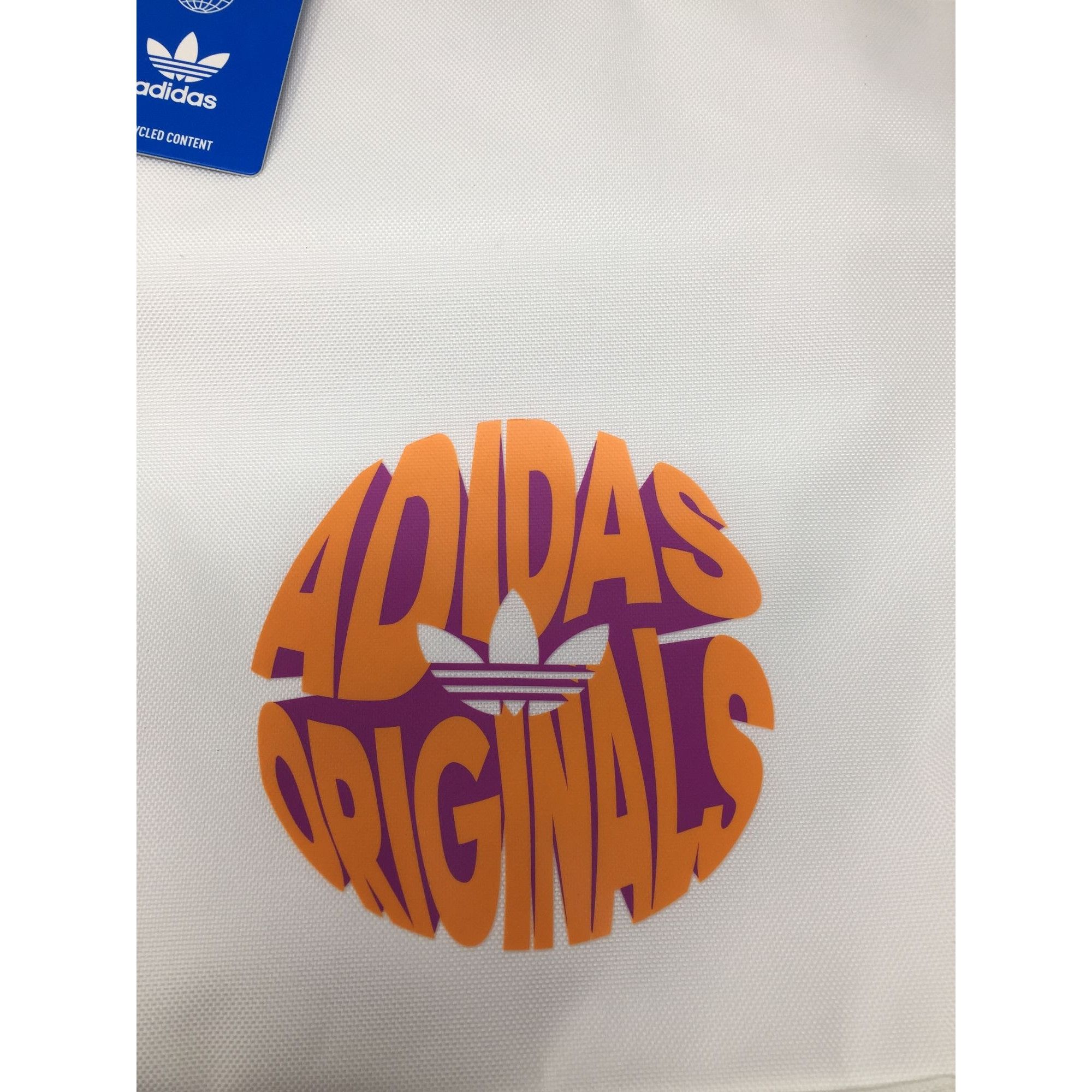 Adidas Adidas Originals White Bag with Black Handles New with Tags Size ONE SIZE - 3 Thumbnail