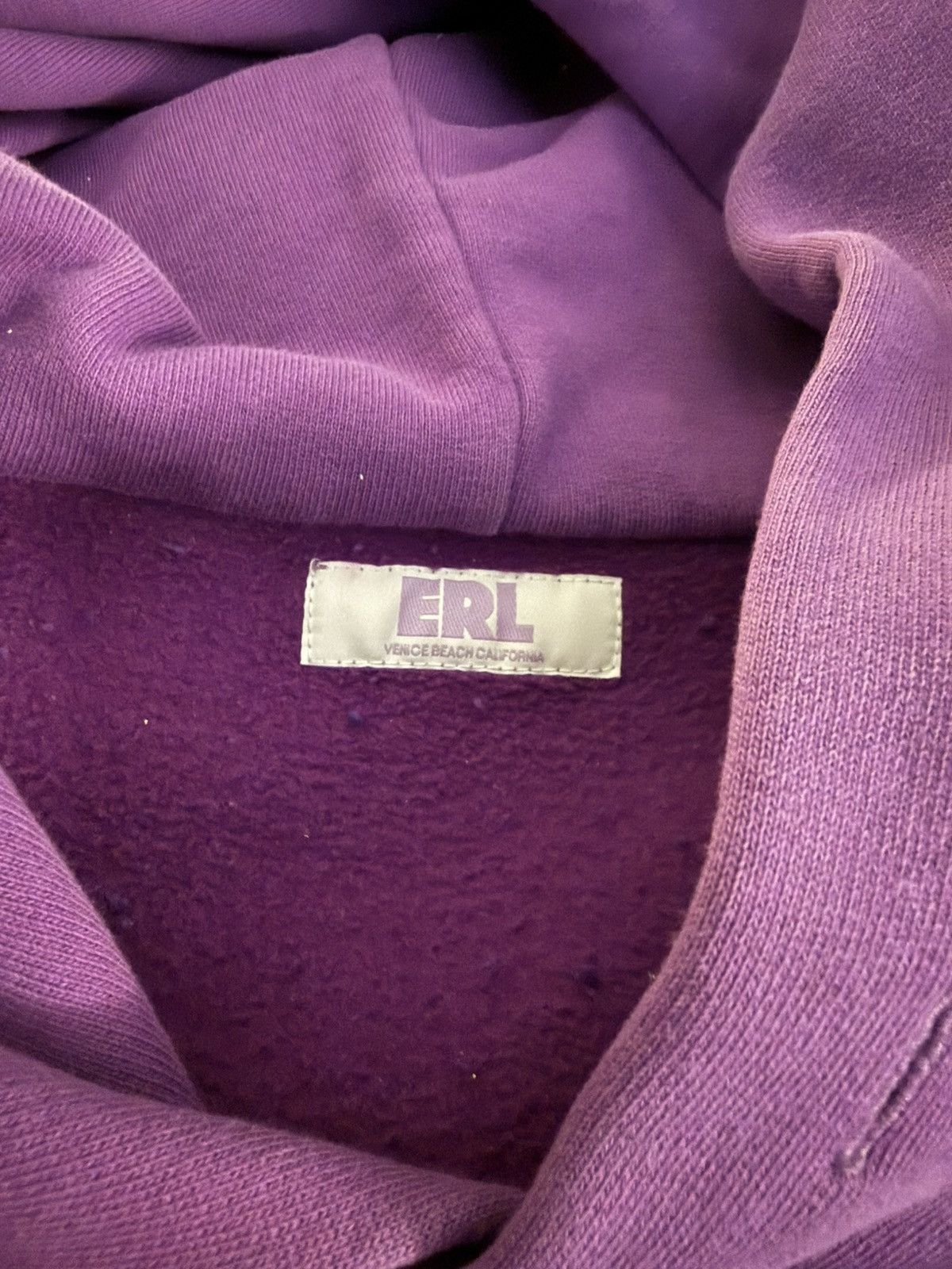ERL ERL Purple & Blue Swirl Hoodie Size US L / EU 52-54 / 3 - 3 Thumbnail