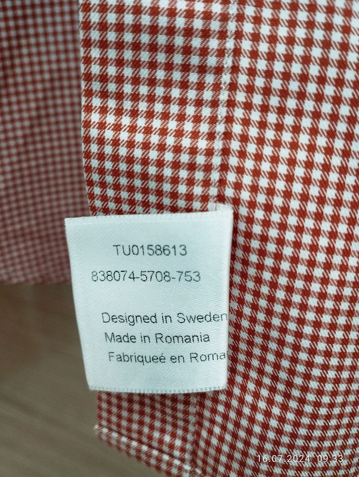 Strenstroms Stenstroms Men's Dress Shirt Size L/XL 17 43 Size US XL / EU 56 / 4 - 10 Thumbnail
