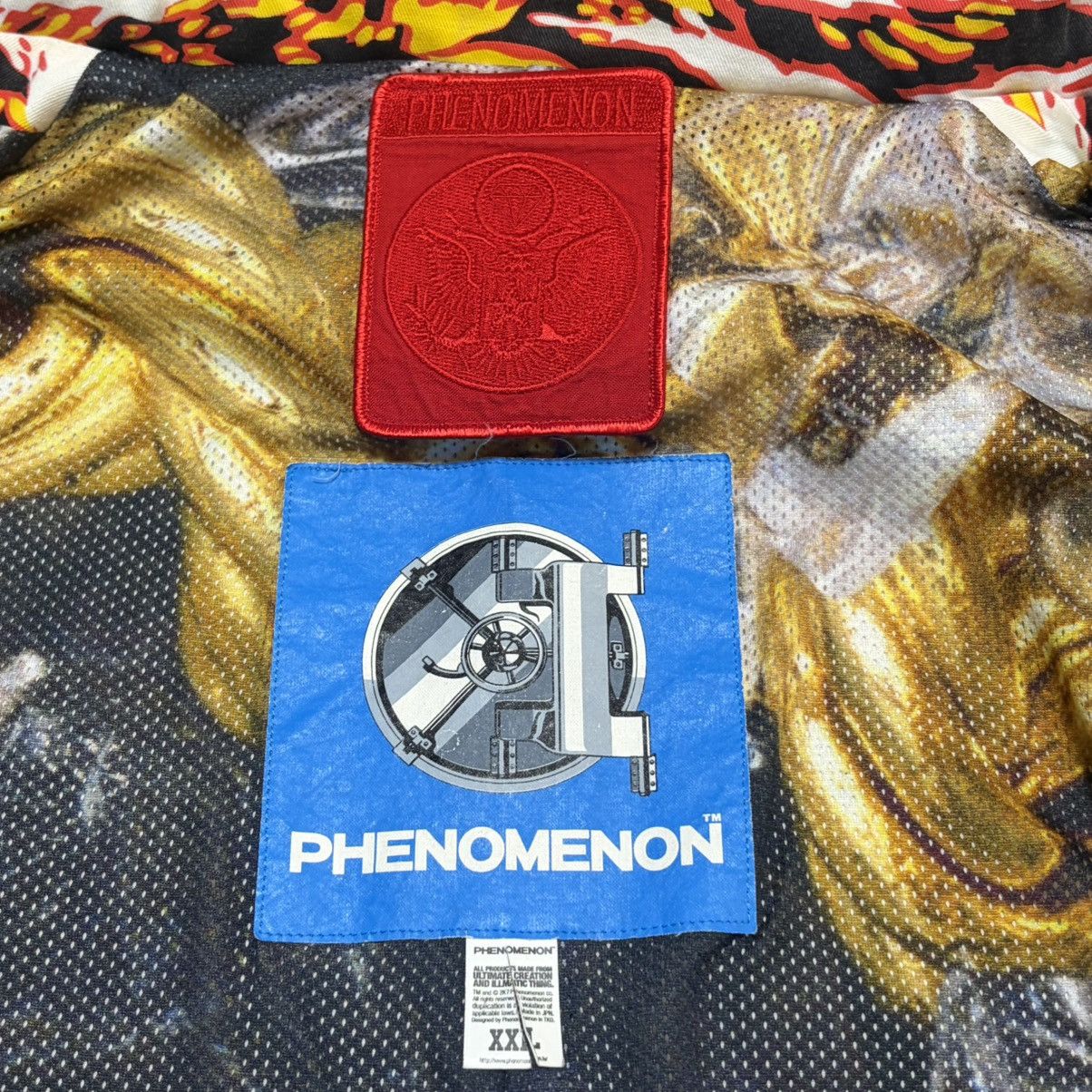 PHENOMENON Phenomenon 2007AW Flame Tiger Camo M-65 Field Jacket Size US XXL / EU 58 / 5 - 7 Thumbnail