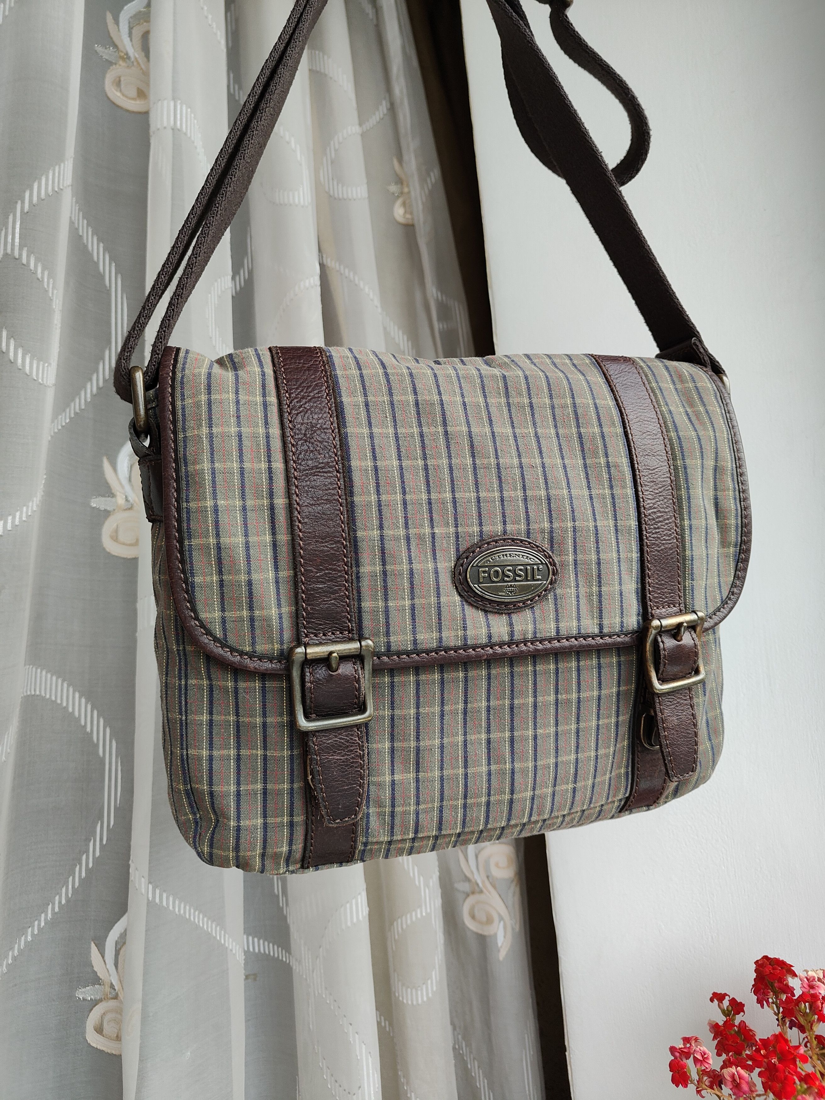 Fossil Vintage Fossil Bag Messenger Shoulder bag Fossil Organizer Size ONE SIZE - 13 Thumbnail
