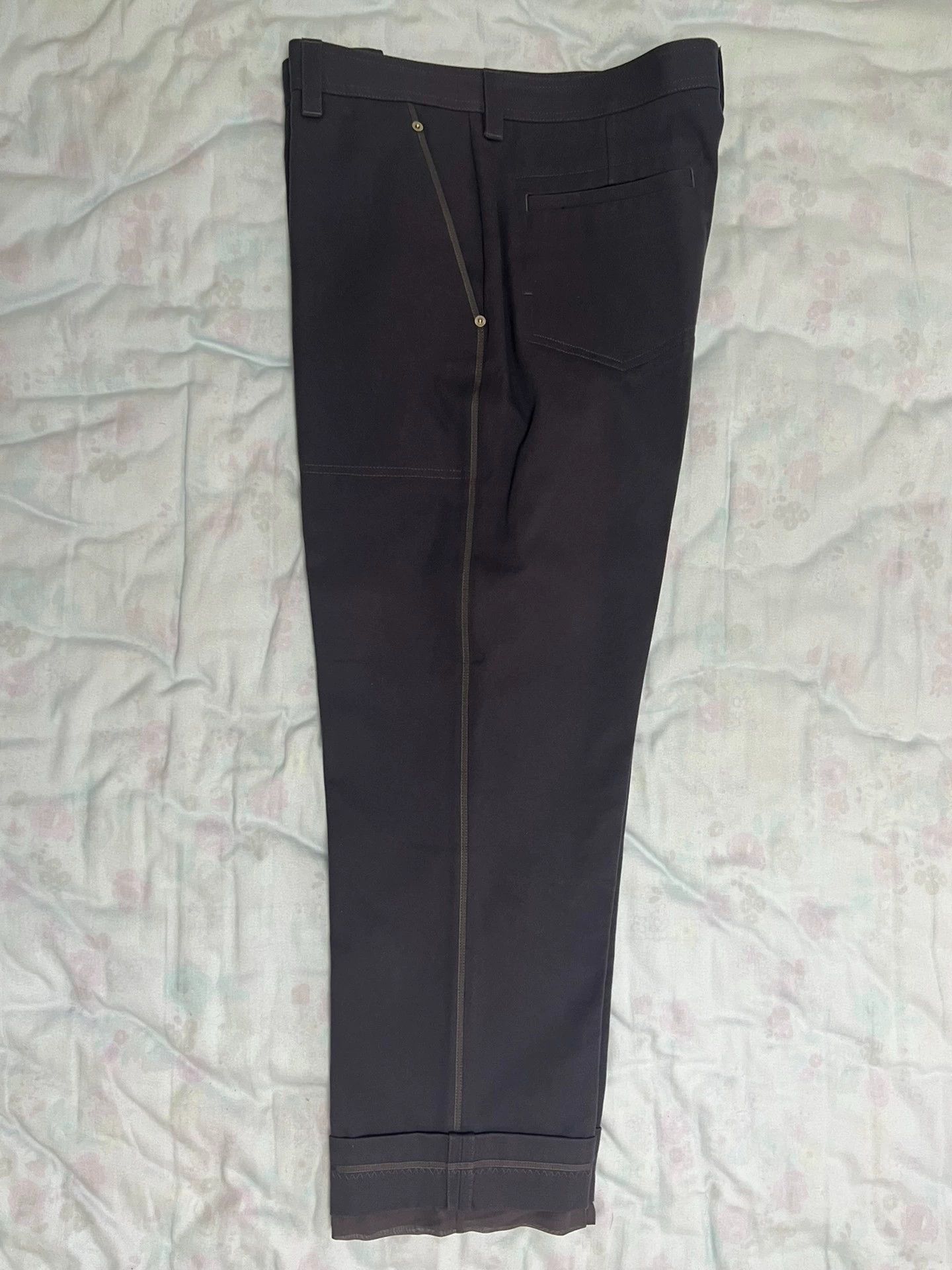 Dior Dior Men Runway Suit Blue 54/52 Size 54R - 7 Thumbnail