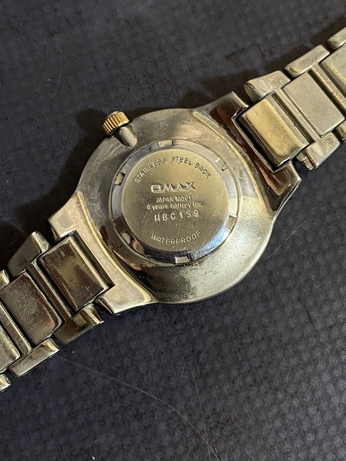 Japanese Brand × Vintage Omax Dark Dial Quartz Watch Japanese Brand Size ONE SIZE - 10 Thumbnail