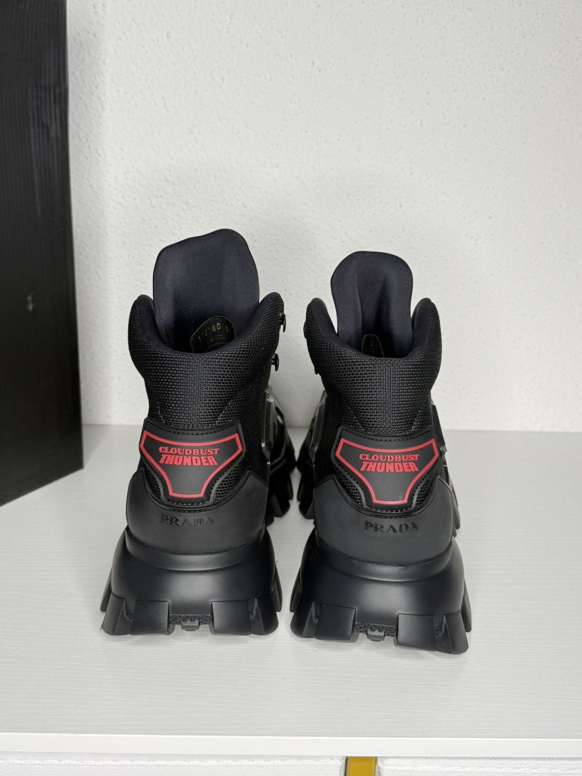 Prada Prada Cloudbust Thunder High Top Sneakers Size US 9.5 / EU 42-43 - 3 Thumbnail