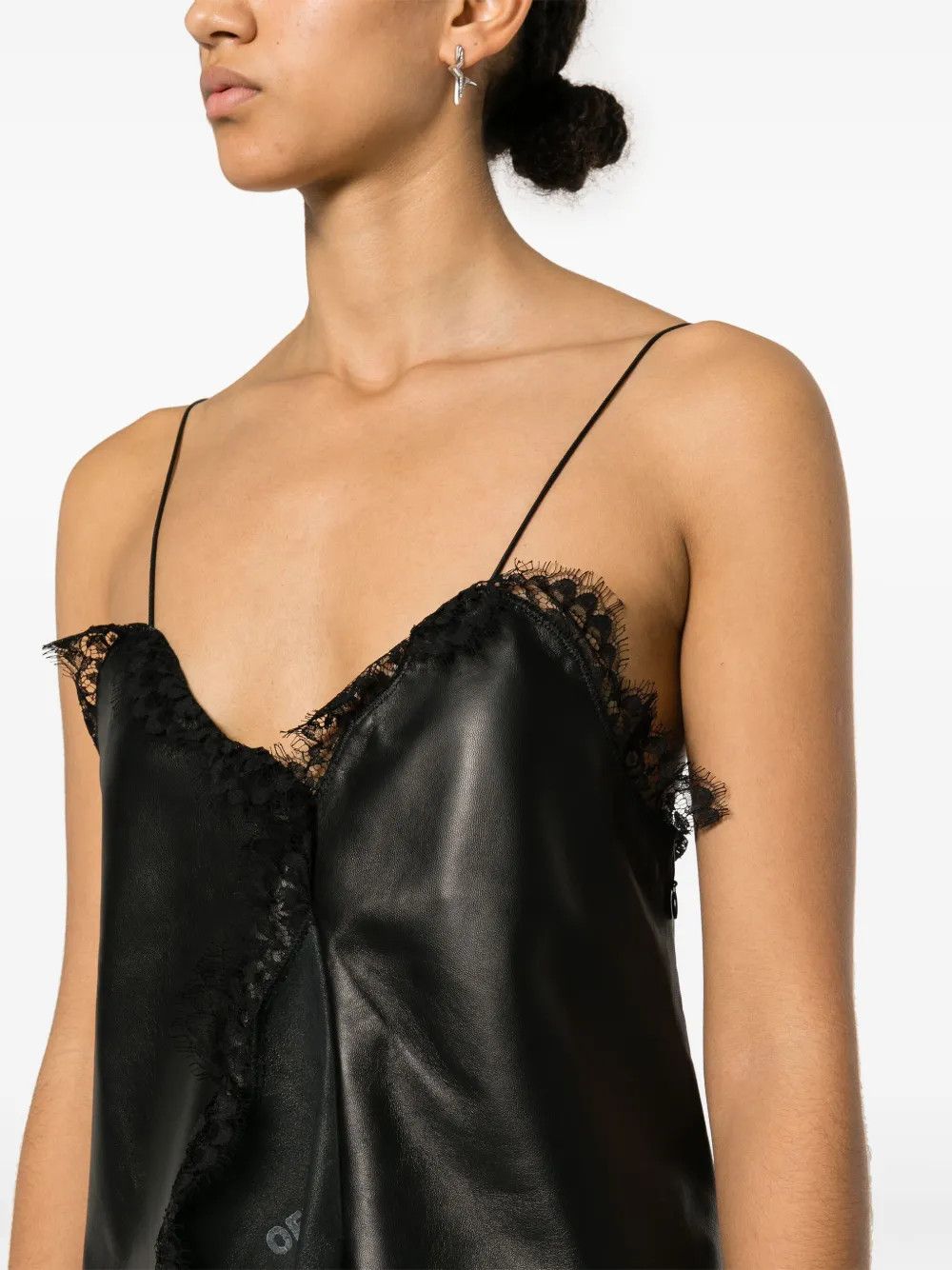 Off-White o1y1125 Midi Dress in Black Size XS / US 0-2 / IT 36-38 - 2 Thumbnail