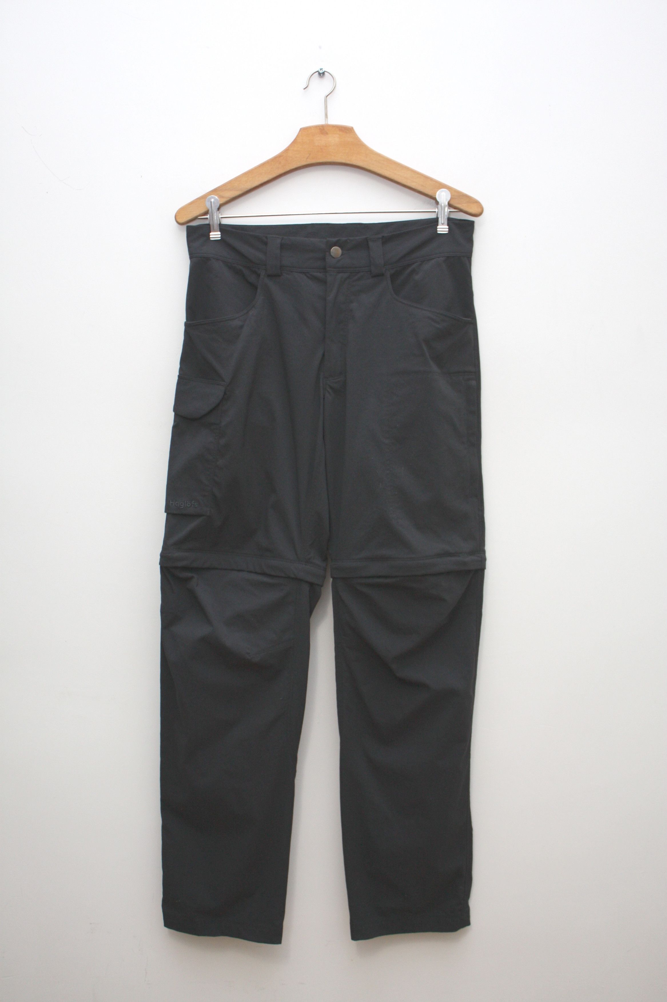 Haglofs Haglofs Black Transformer Pants / Shorts Men's Medium Size US 32 / EU 48 - 1 Thumbnail