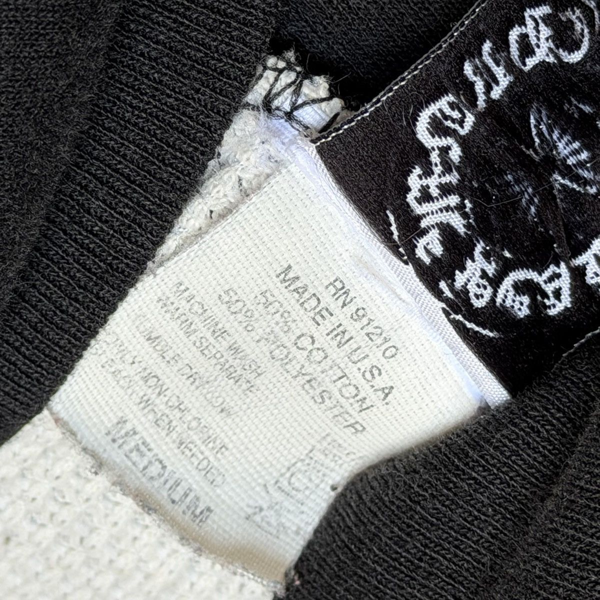 Chrome Hearts Vintage Chrome Hearts FuckYou Horseshoe Thermal Lined Hoodie Size US M / EU 48-50 / 2 - 8 Thumbnail