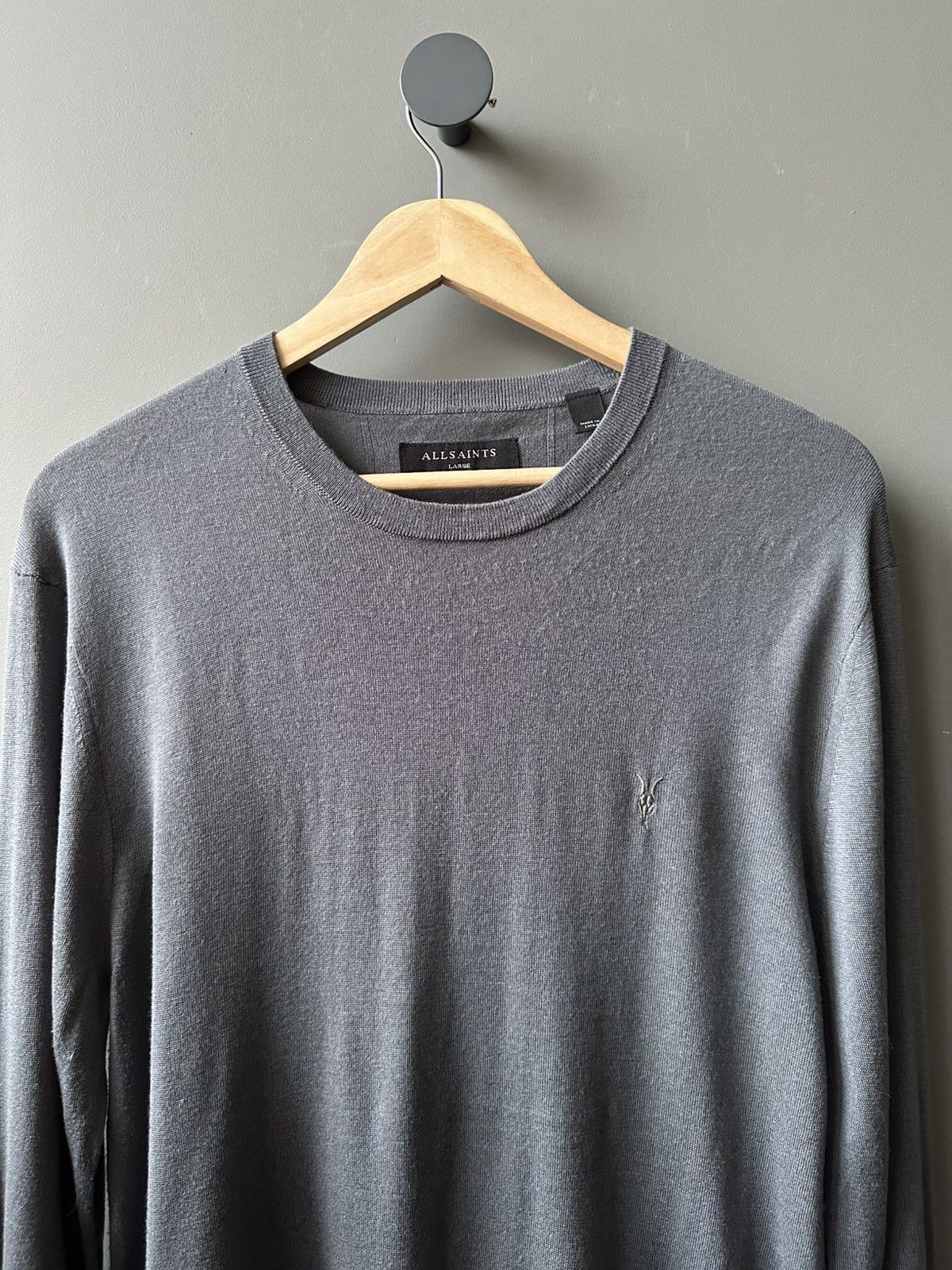 Allsaints Allsaints Nomo Crew Modal Sweater Size L Size US L / EU 52-54 / 3 - 2 Thumbnail