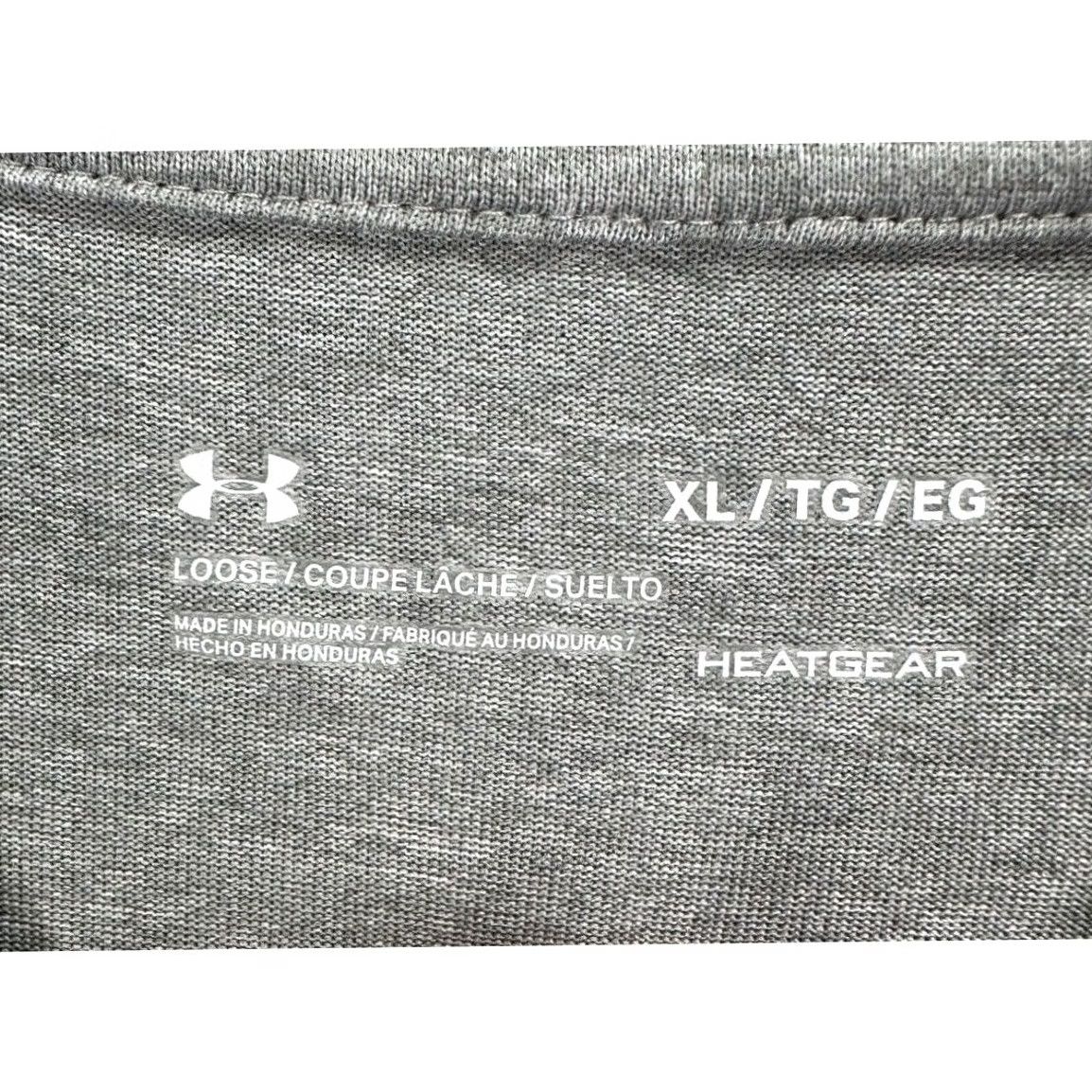 Under Armour Under Armour Shirt XL Black? Grey HeatGear Loose Gym Activewear Mens NEW Size US XL / EU 56 / 4 - 3 Thumbnail