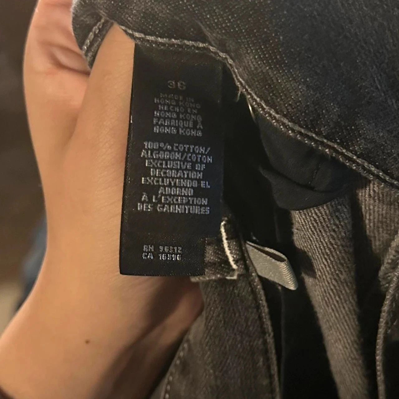 Enyce Vintage Y2K Enyce faded black jeans Size US 36 / EU 52 - 5 Thumbnail