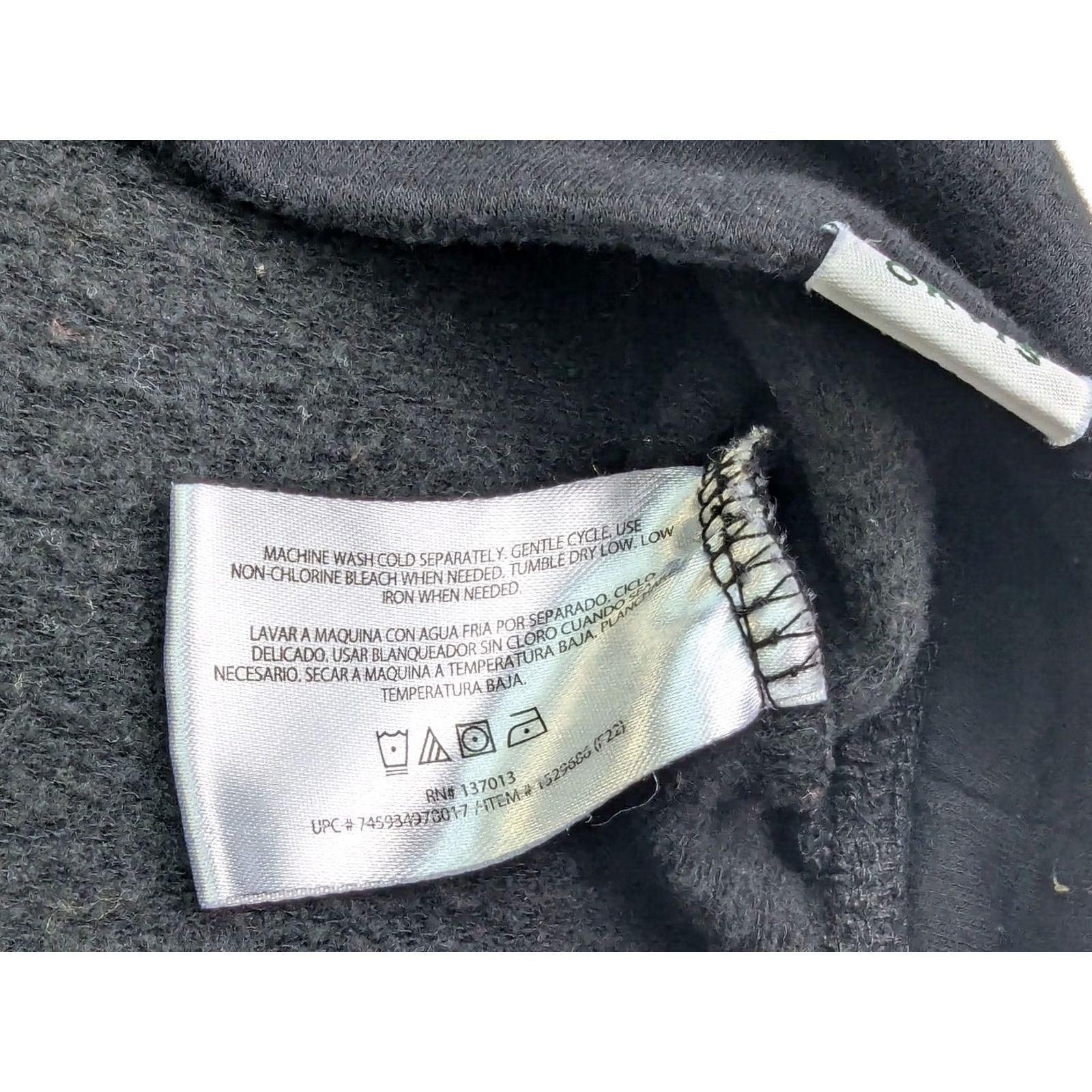Orvis Orvis Modal Blend Pullover Lightweight Sweater Men 2XL Crew Neck Black Solid Knit All Seasons Size US XXL / EU 58 / 5 - 4 Thumbnail