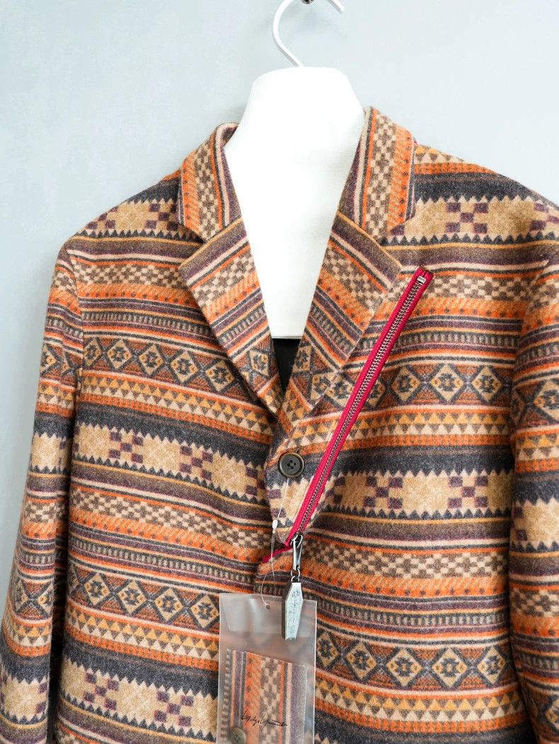 Yohji Yamamoto Yohji Yamamoto14AW Totem Zipper Jacket 2503-Nextarrow Size US M / EU 48-50 / 2 - 4 Thumbnail