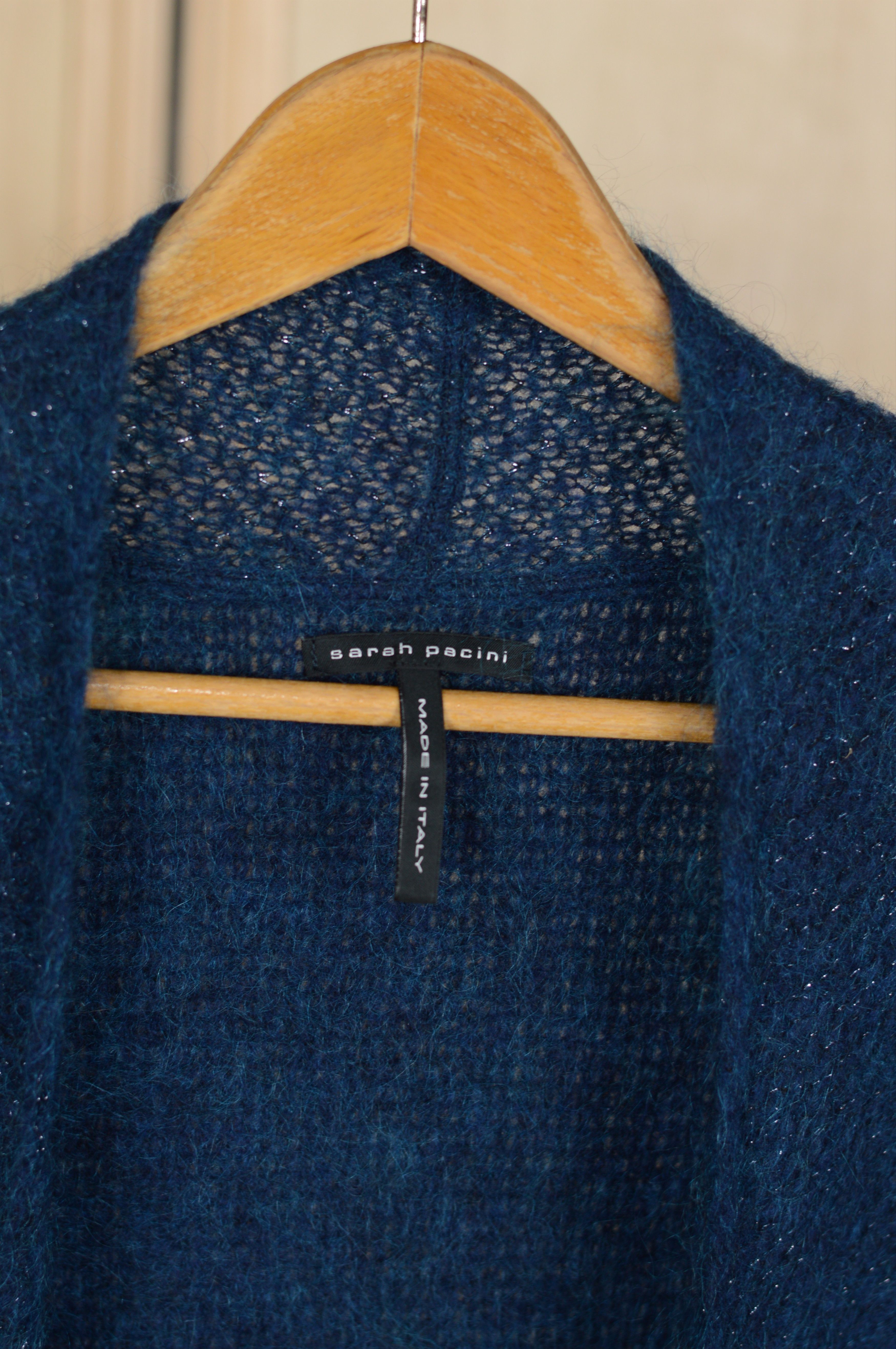 Designer × Sarah Pacini Sarah Pacini Mohair Sleeveless Top Sweater Vest Size M / US 6-8 / IT 42-44 - 3 Thumbnail