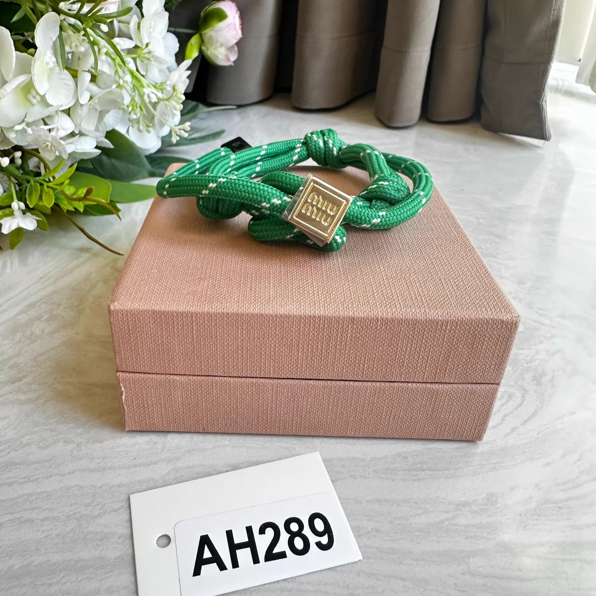 Miu Miu MIU MIU unused bracelet with box AH289 Size ONE SIZE - 7 Thumbnail