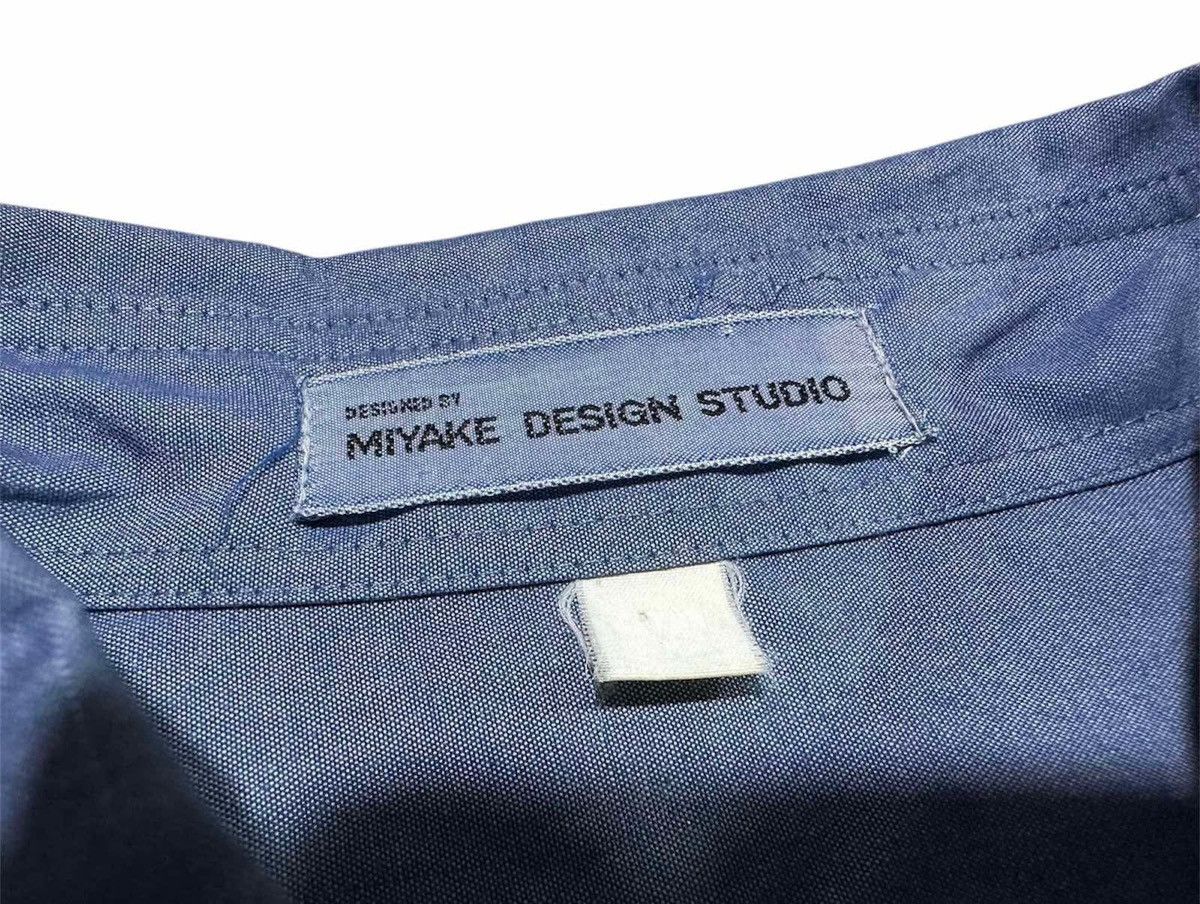 Issey Miyake 🔥80s Vintage Ntt By Miyake Design Studio Shirt Long Sleeve Size US XL / EU 56 / 4 - 8 Thumbnail