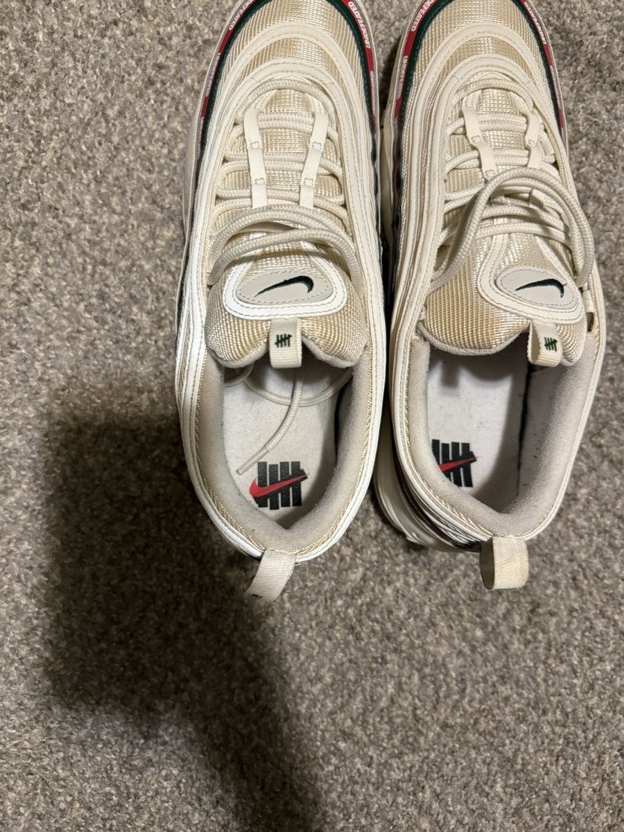 Nike × Undefeated Nike x Undefeated Air Max 97 (White) Size US 13 / EU 46 - 5 Thumbnail