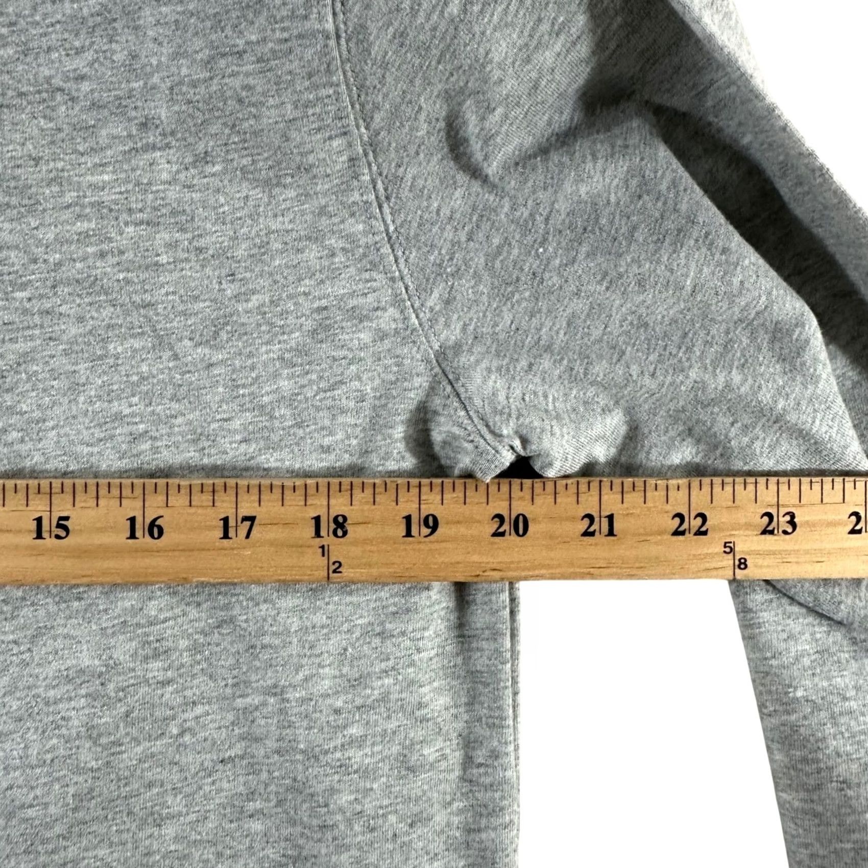 Lands' End Lands' End Men's Turtleneck Heather Gray Cotton Long Sleeves Pullover Size S Size US S / EU 44-46 / 1 - 4 Thumbnail