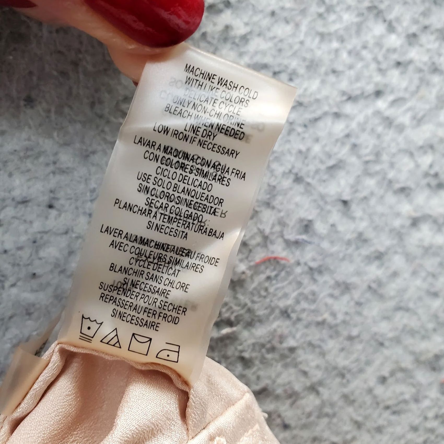 Calvin Klein Calvin Klein Blouse Womens XL Pink Roll Tab Sleeve Zipper Pockets Button Front Blouse Womens XL Pink Modern Casual 90s Outdoor Womens Size XL / US 12-14 / IT 48-50 - 7 Thumbnail