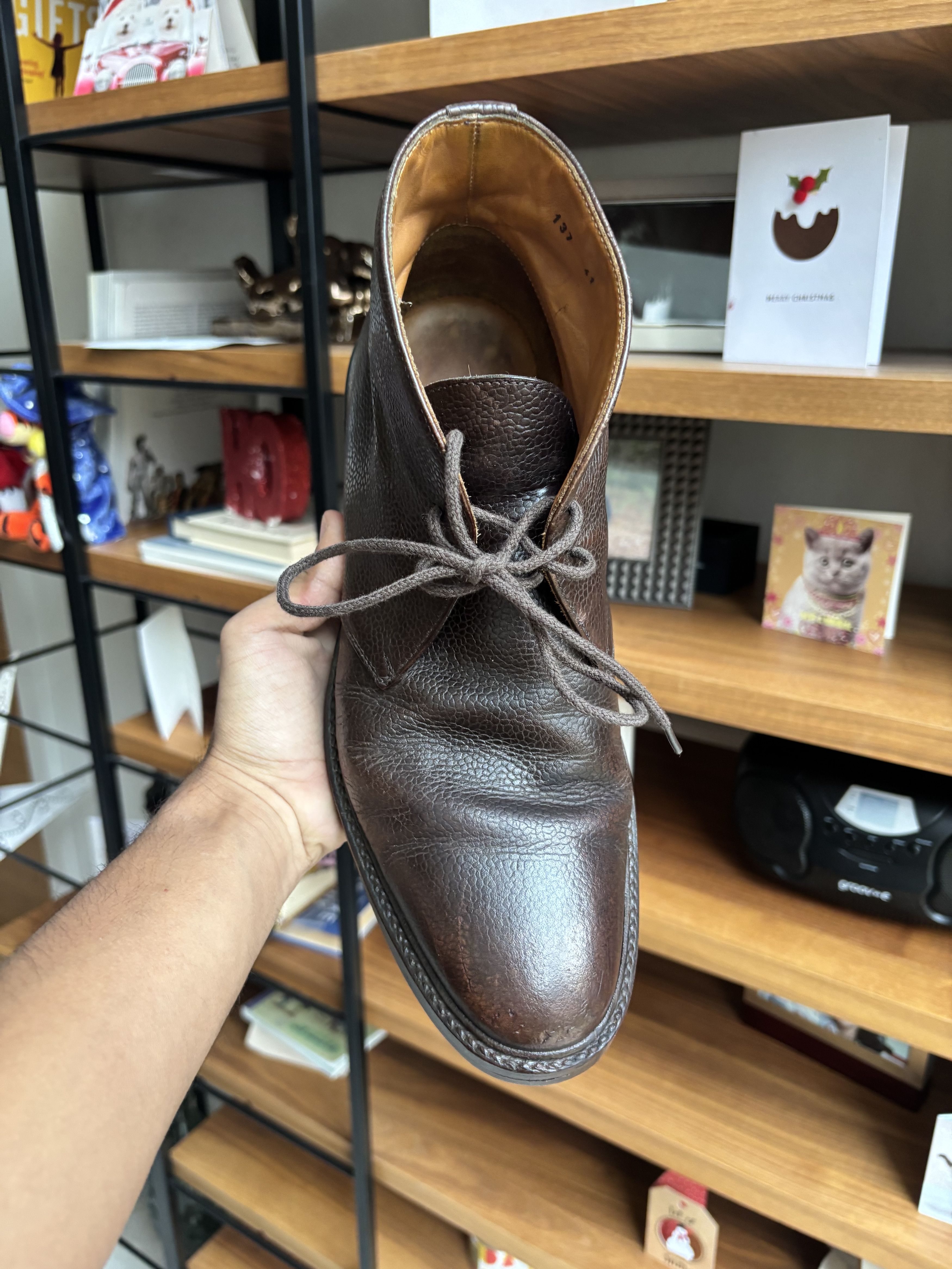 Raf Simons Raf Simons Pebbled Desert Boot Size US 8.5 / EU 41-42 - 3 Thumbnail