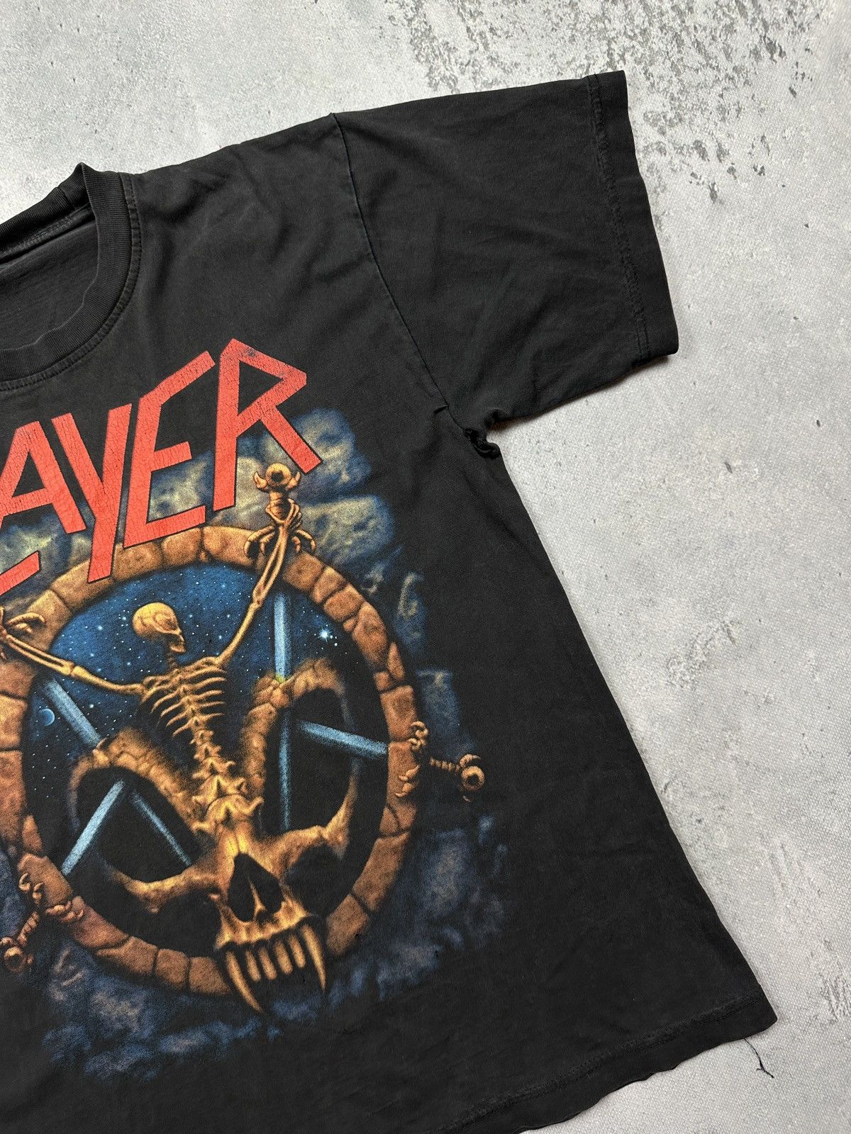 Slayer Vintage Slayer 90s T-Shirt Skeleton Pentagram Graphic Rare Size US M / EU 48-50 / 2 - 7 Thumbnail