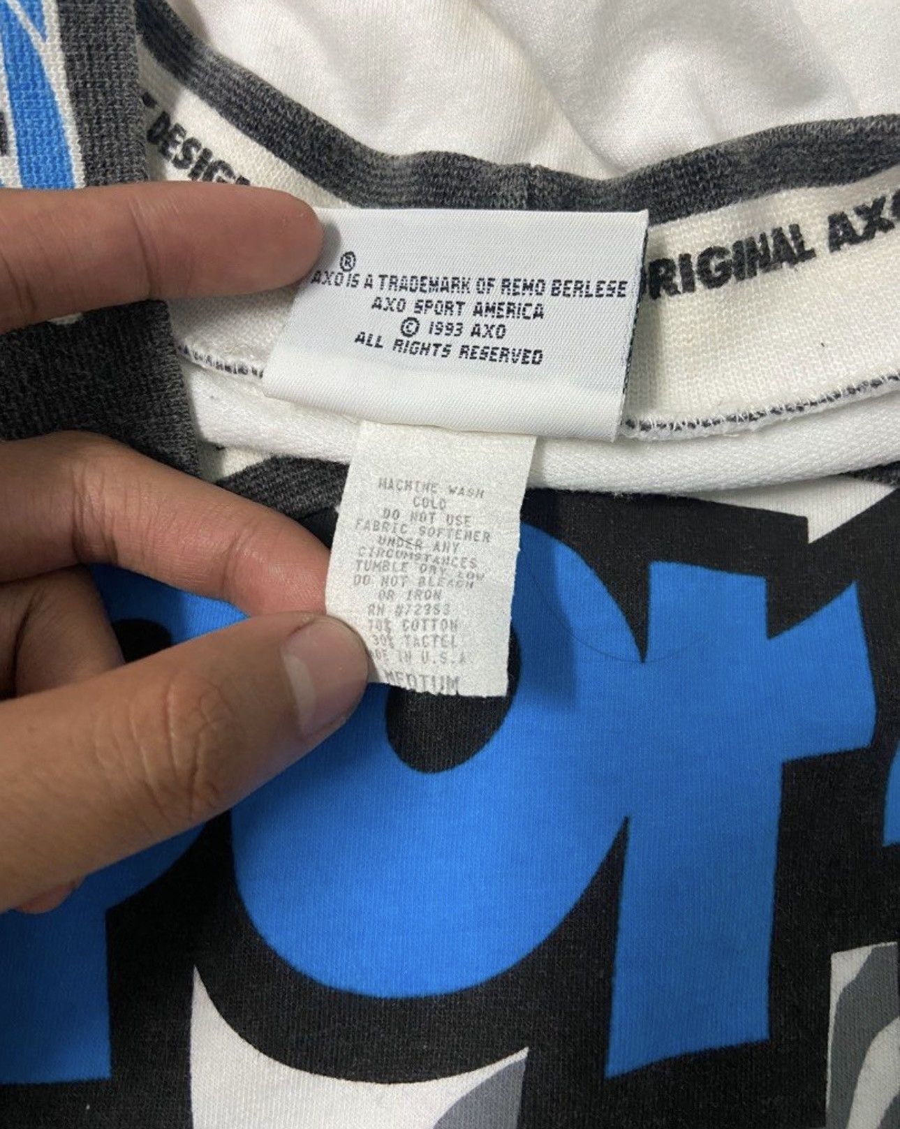 Other Vintage AXO Sport Racing motocross jersey Made in usa Size US M / EU 48-50 / 2 - 7 Thumbnail
