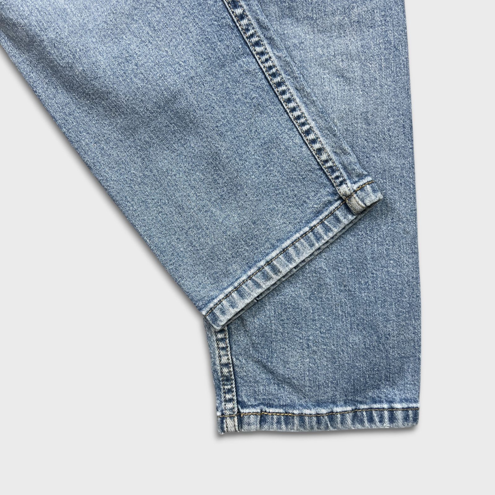 Levi's × Vintage Levi's 502 Jeans 30x30 Regular Taper Fit Faded Denim Pants Size US 30 / EU 46 - 9 Thumbnail
