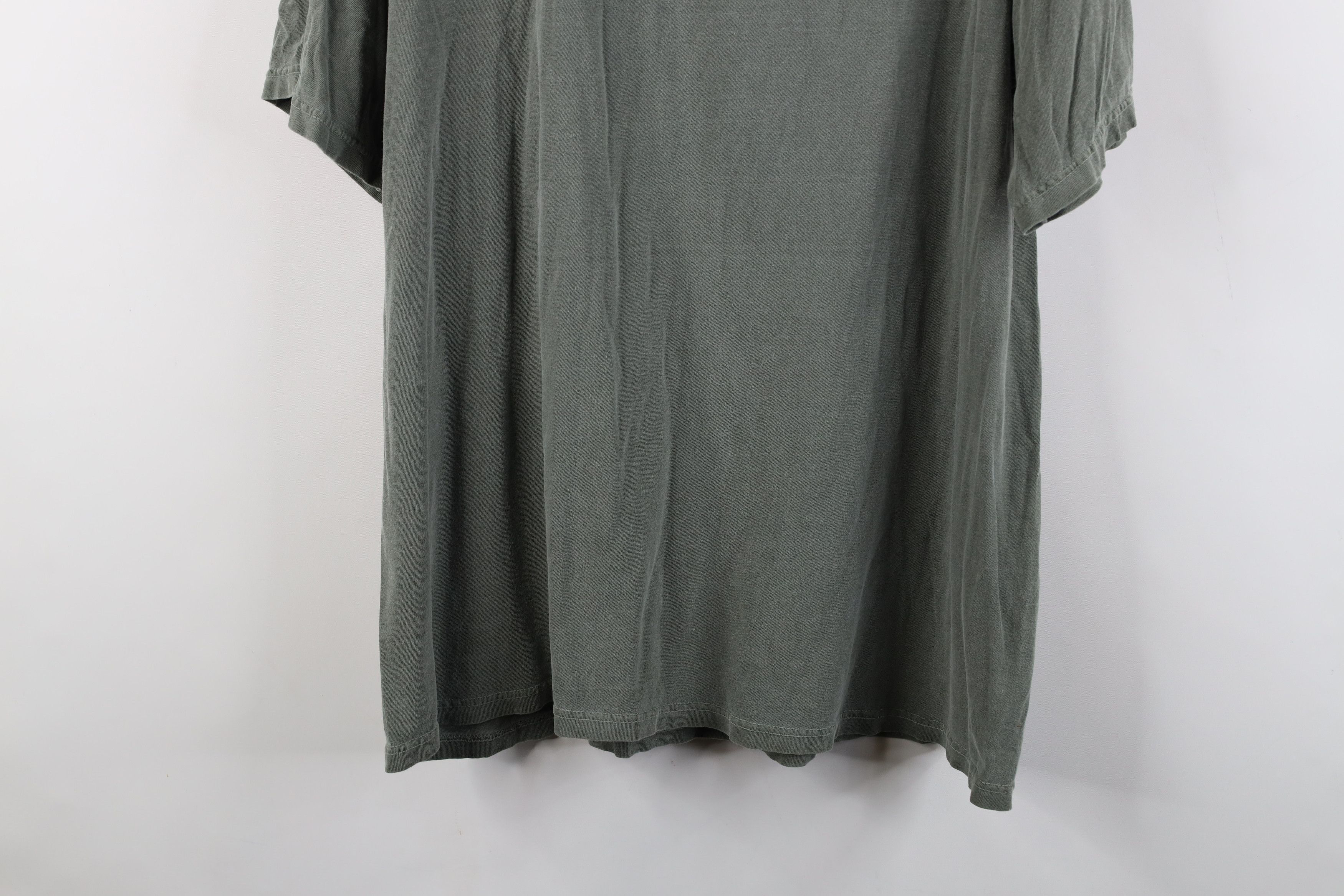 Vintage Vintage Stonewash Michigan State University T-Shirt Green Size US XL / EU 56 / 4 - 15 Thumbnail