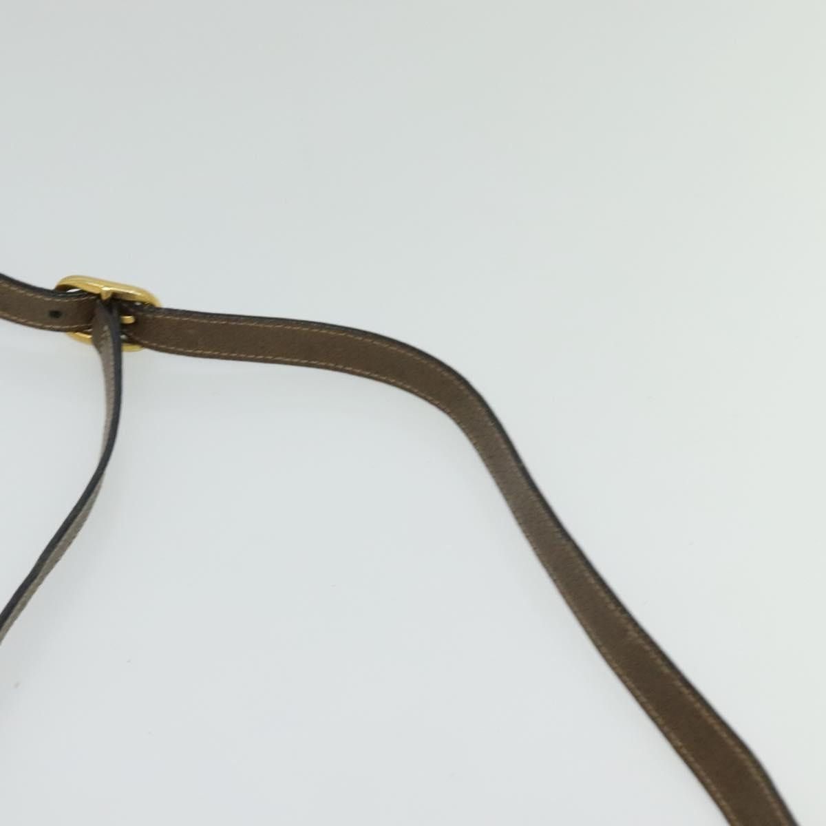 Gucci GUCCI GG Supreme Web Sherry Line Shoulder Bag Pvc Beige Size ONE SIZE - 8 Thumbnail