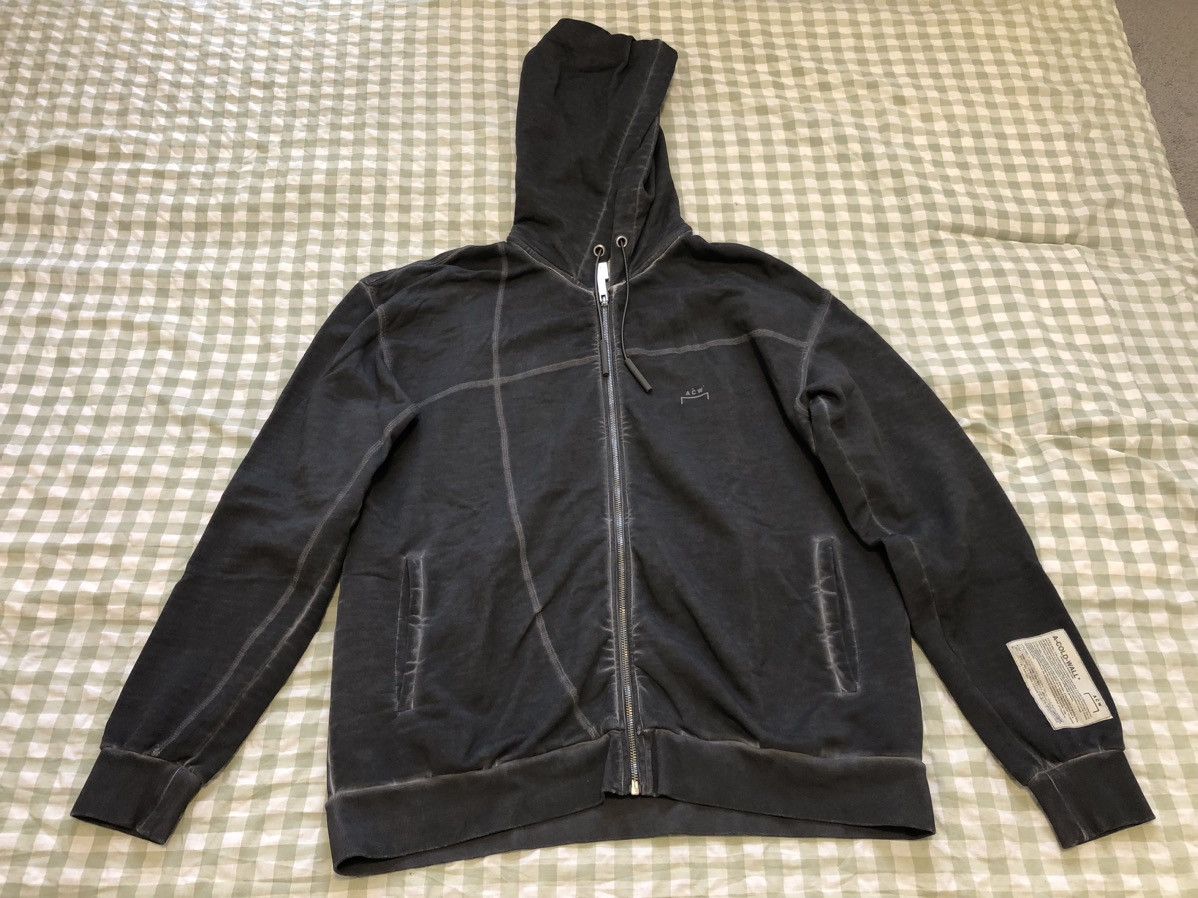 image of A Cold Wall Logo Hoodie in Ash Gray, Men's (Size Large)