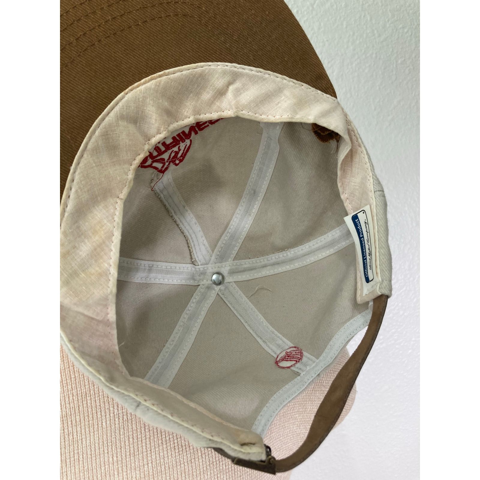 Vintage Vintage Mountaineer Race Track Resort Snapback Hat Brown Size ONE SIZE - 9 Thumbnail
