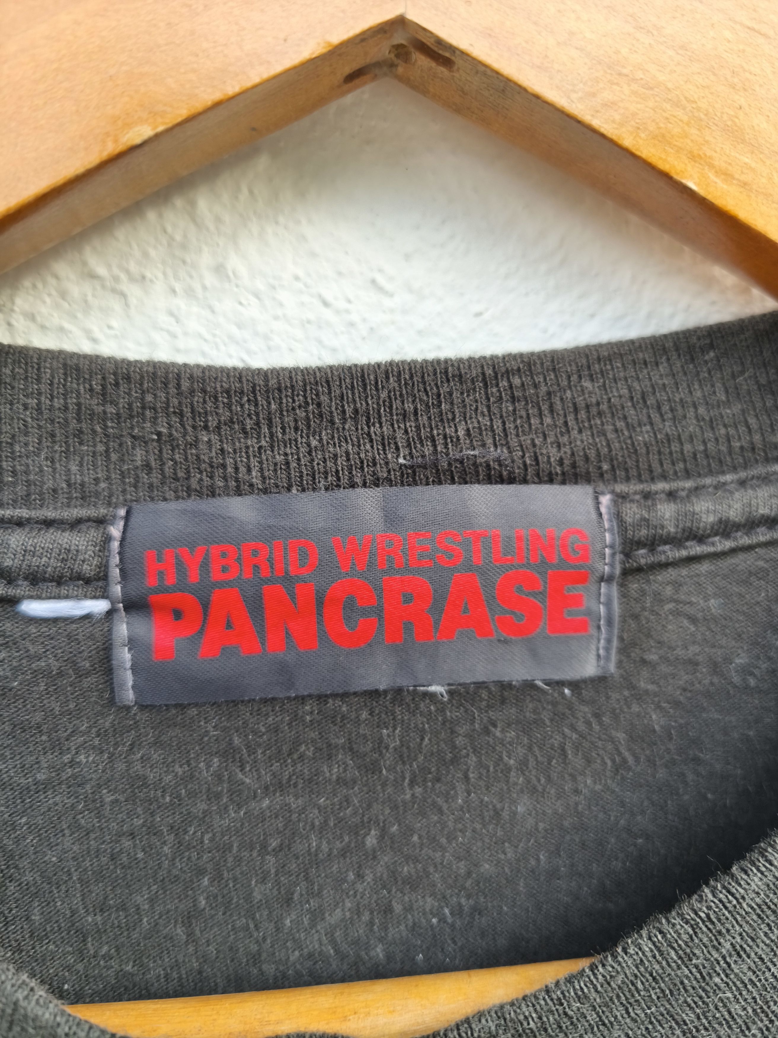Japanese Brand 🔥 Hybrid Wrestling Pancrase t shirt Size US M / EU 48-50 / 2 - 5 Thumbnail
