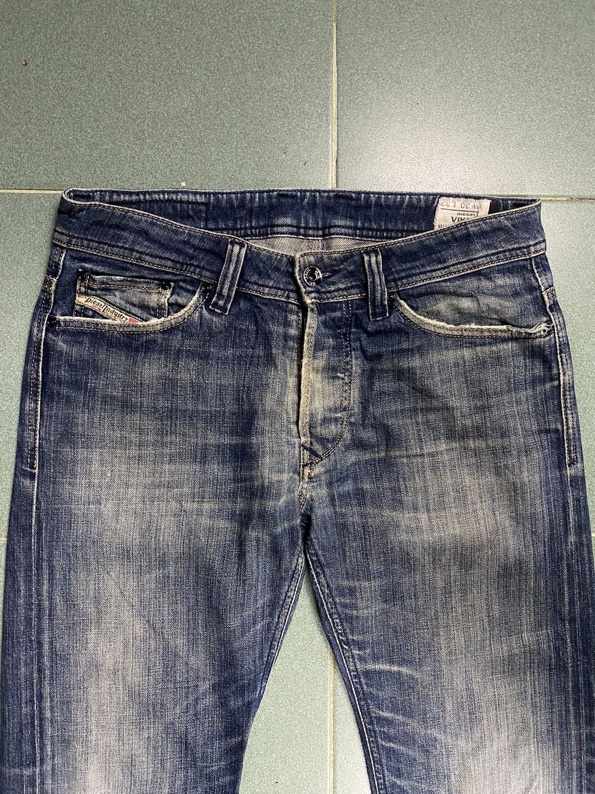 Diesel Diesel Industry Denim Viker Faded Jeans size30 Size US 30 / EU 46 - 4 Thumbnail