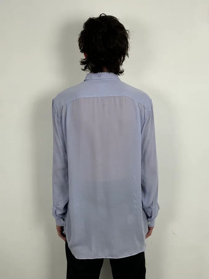 Comme des Garcons Comme des Garçons Shirt Blue Abstract Face Shirt Size US L / EU 52-54 / 3 - 2 Thumbnail