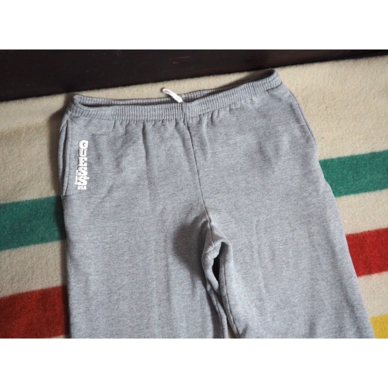 Guess VINTAGE Guess Sweatpants Mens 36x30 Gray Drawstring USA 90s Comfort Relaxed Size US 36 / EU 52 - 3 Thumbnail