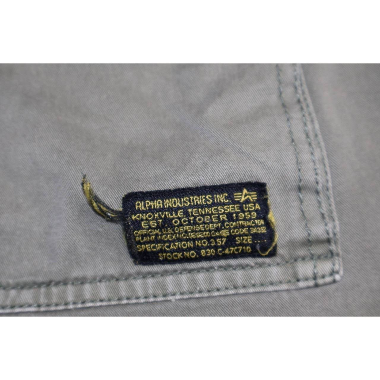 Alpha Industries Alpha Industries 38x30 Military Cargo Pants Green Canvas Size US 38 / EU 54 - 9 Thumbnail