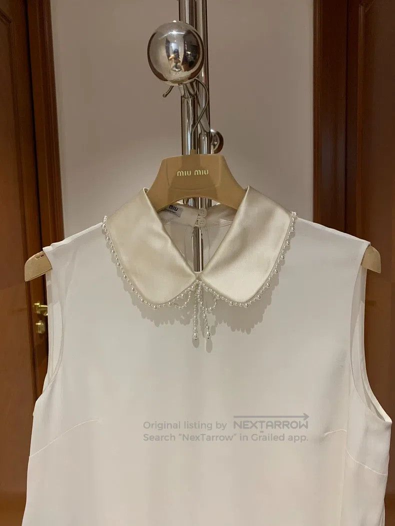 Miu Miu Miu Miu 40 shirt Size M / US 6-8 / IT 42-44 - 2 Thumbnail