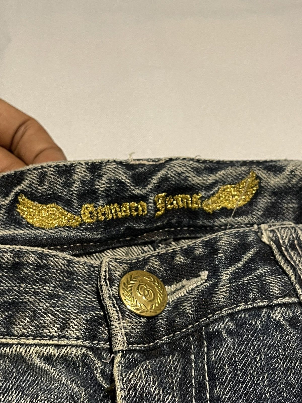 Other FLARE GOJEANS Distressed Denim Jeans Pant Size US 32 / EU 48 - 7 Thumbnail