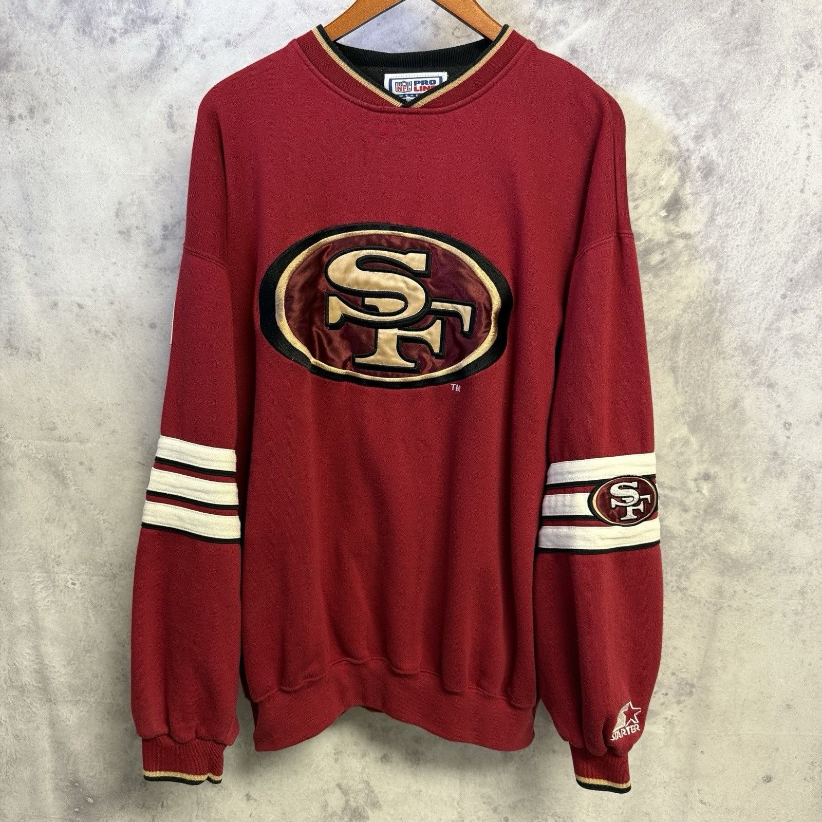 Starter Vintage San Francisco 49ers Starter Sweatshirt Mens Large Size US L / EU 52-54 / 3 - 1 Thumbnail