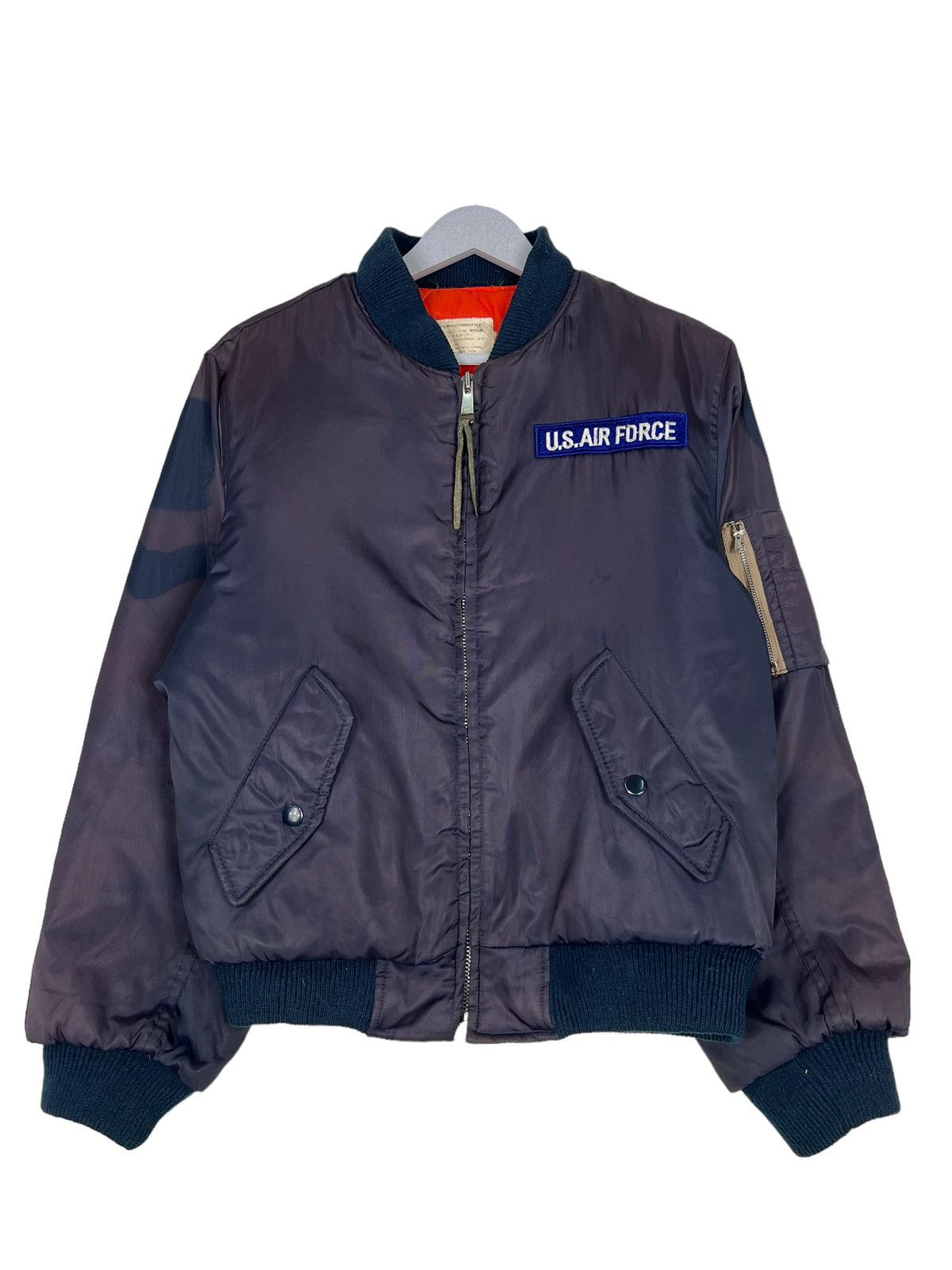 Japanese Brand 🔥 RIOT VINTAGE MA 1 BOMBER JACKET Size US M / EU 48-50 / 2 - 2 Thumbnail